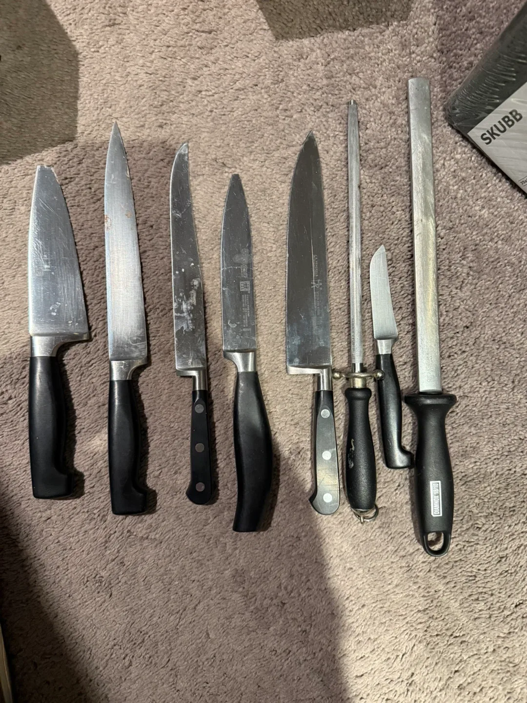 Henckels Knife Set with Block