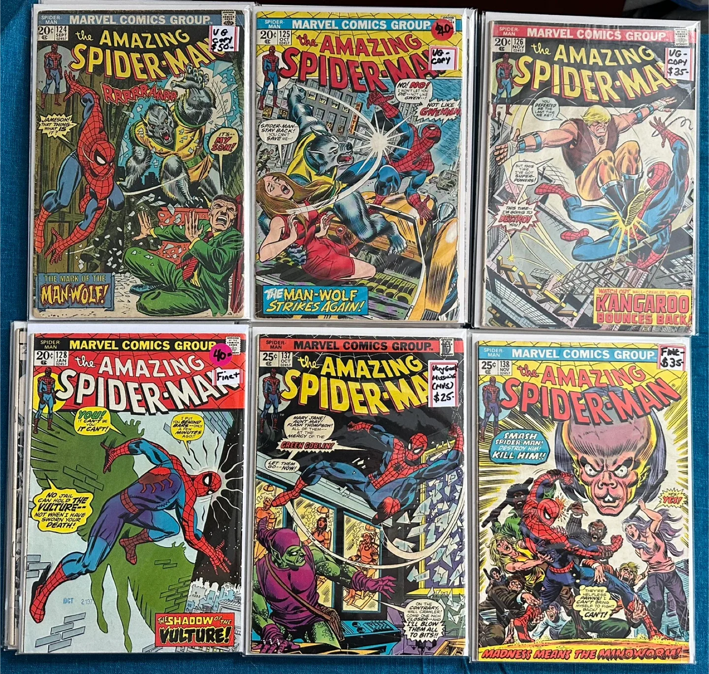 Amazing Spider-Man Comics  (Individual prices in the photos) image indicator(4)