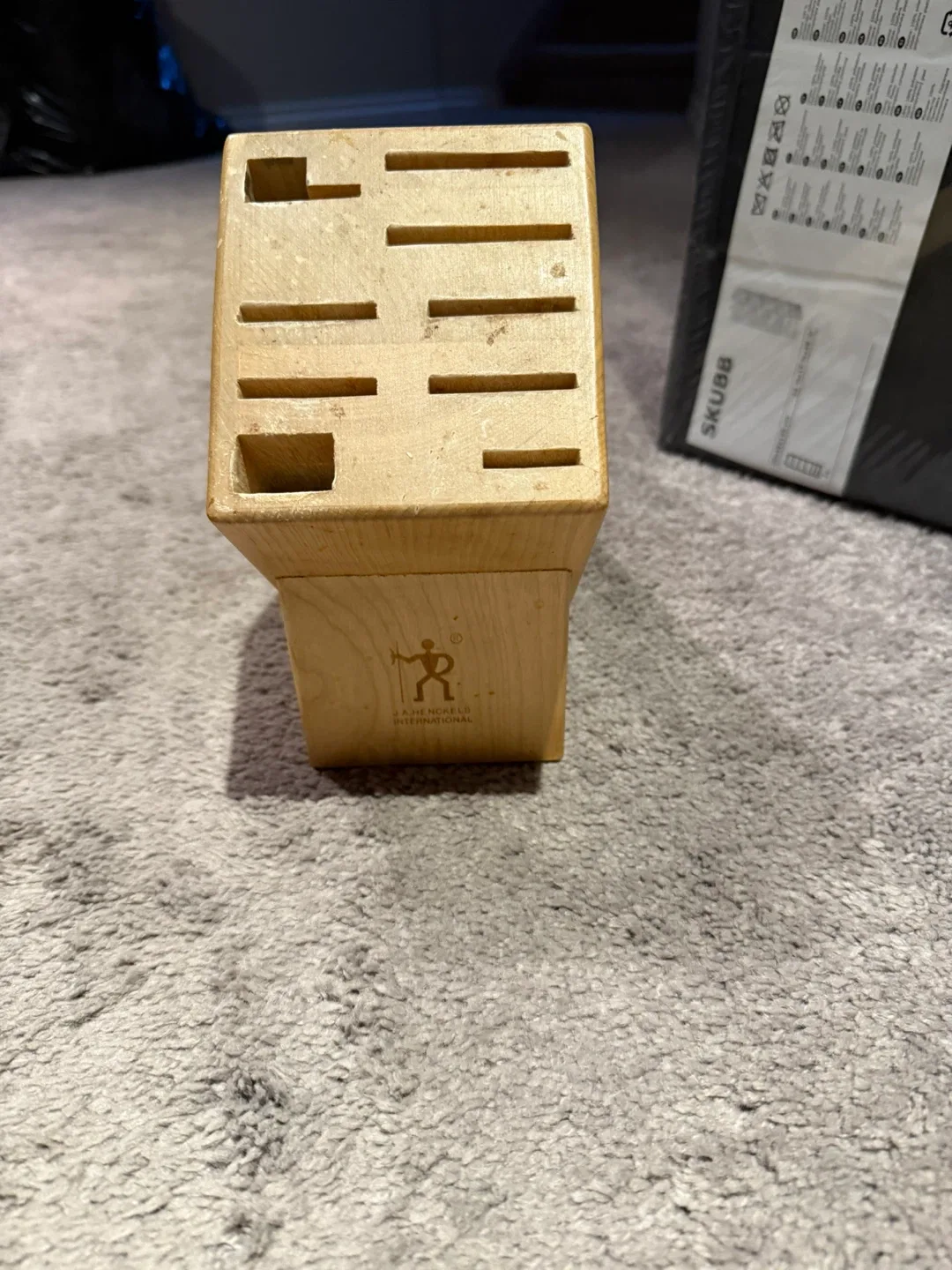 J.A. Henckels Knife Block