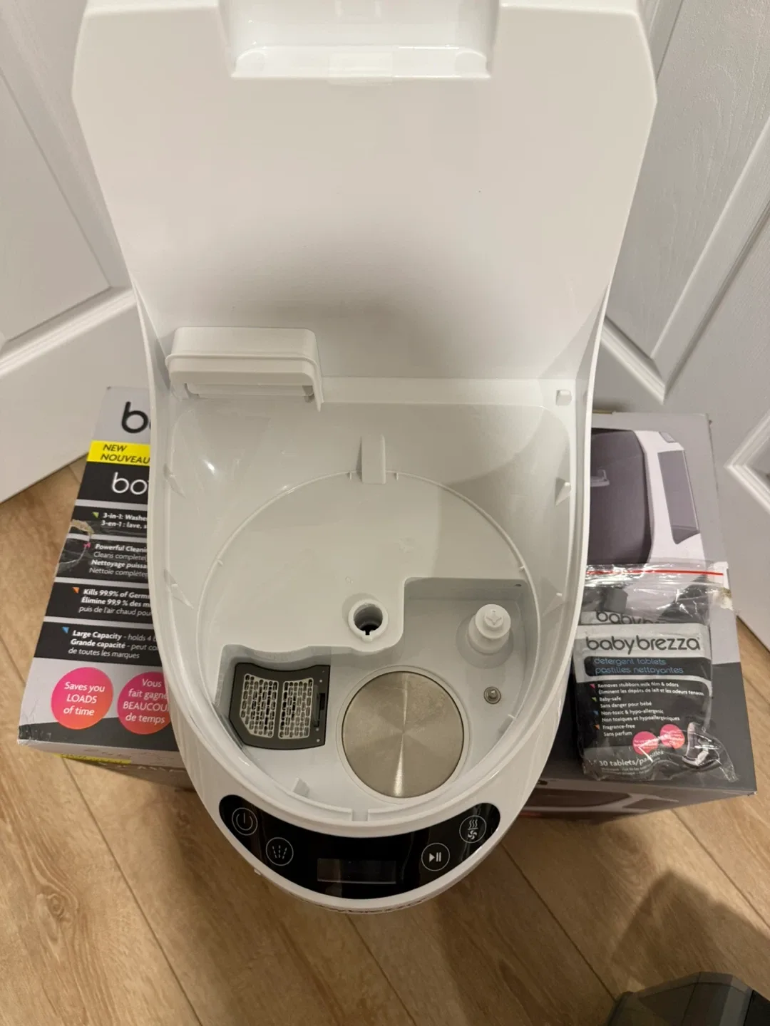 Baby Brezza Bottle Washer Pro Bottle Washer, Sterilizer & Dryer image indicator(4)