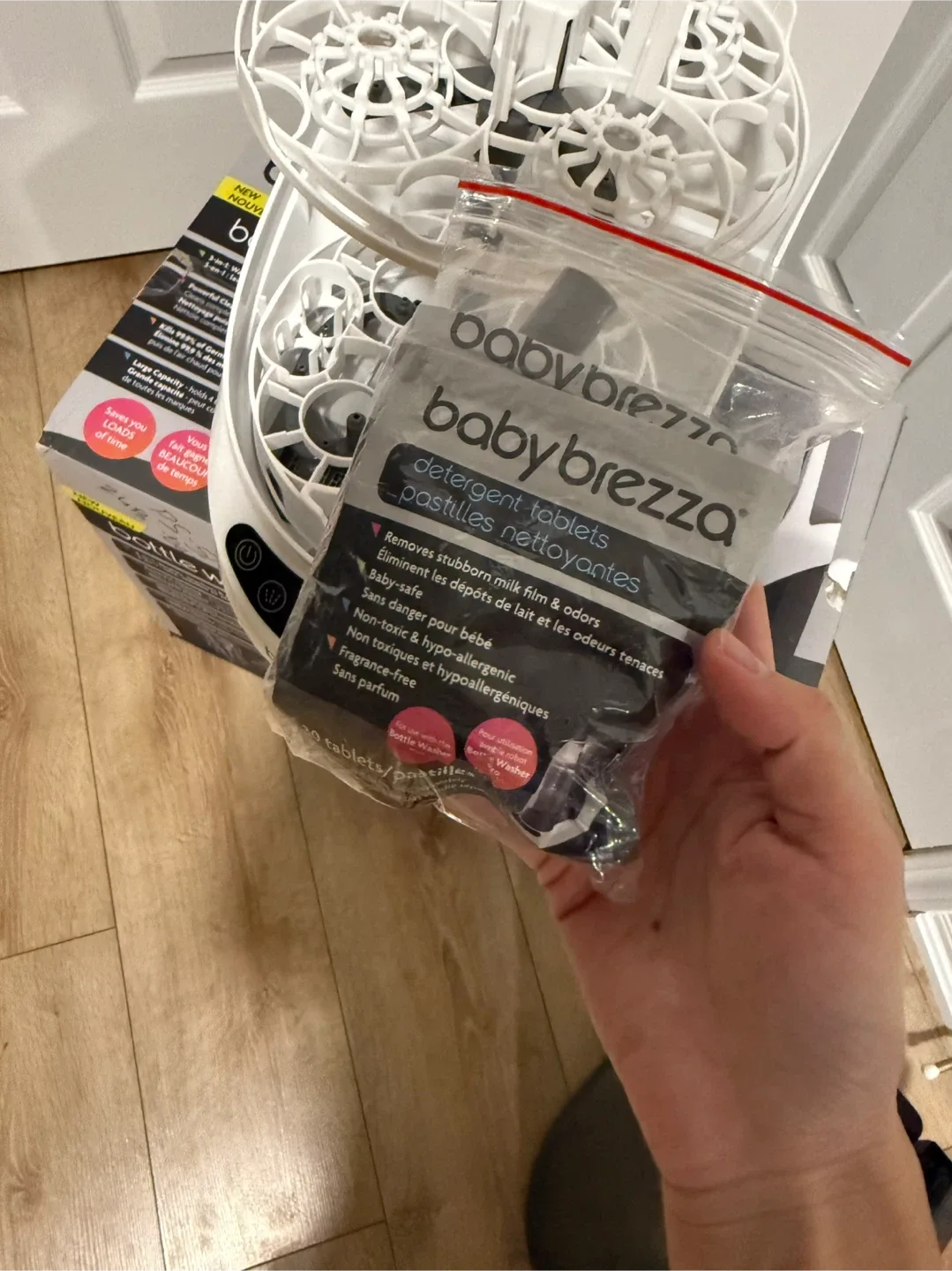 Baby Brezza Bottle Washer Pro Bottle Washer, Sterilizer & Dryer image indicator(2)