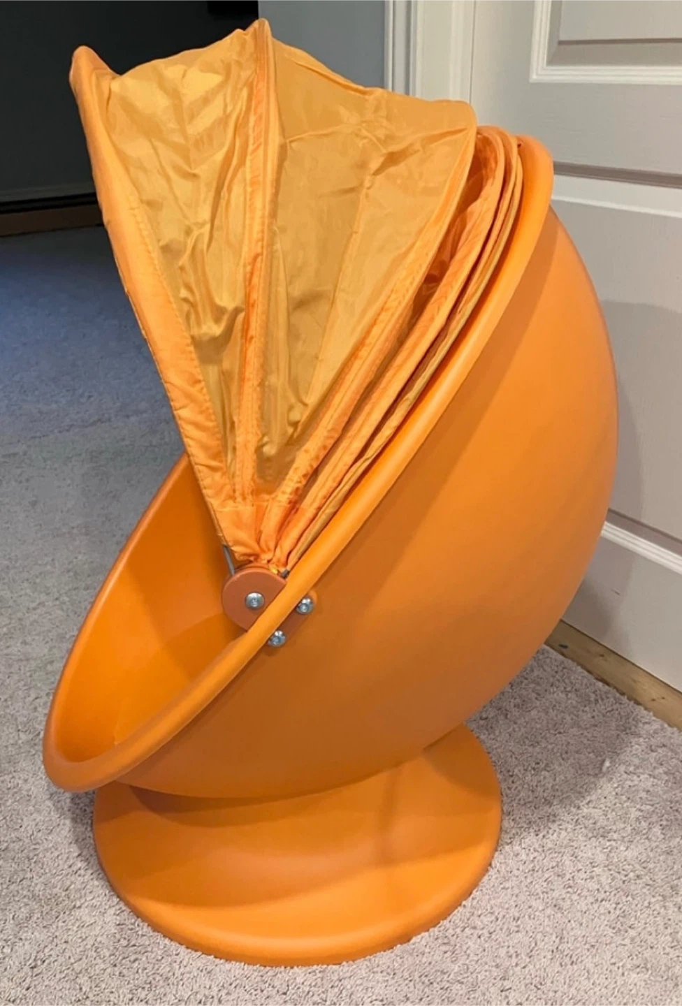 IKEA Orange Egg Chair - photo 2