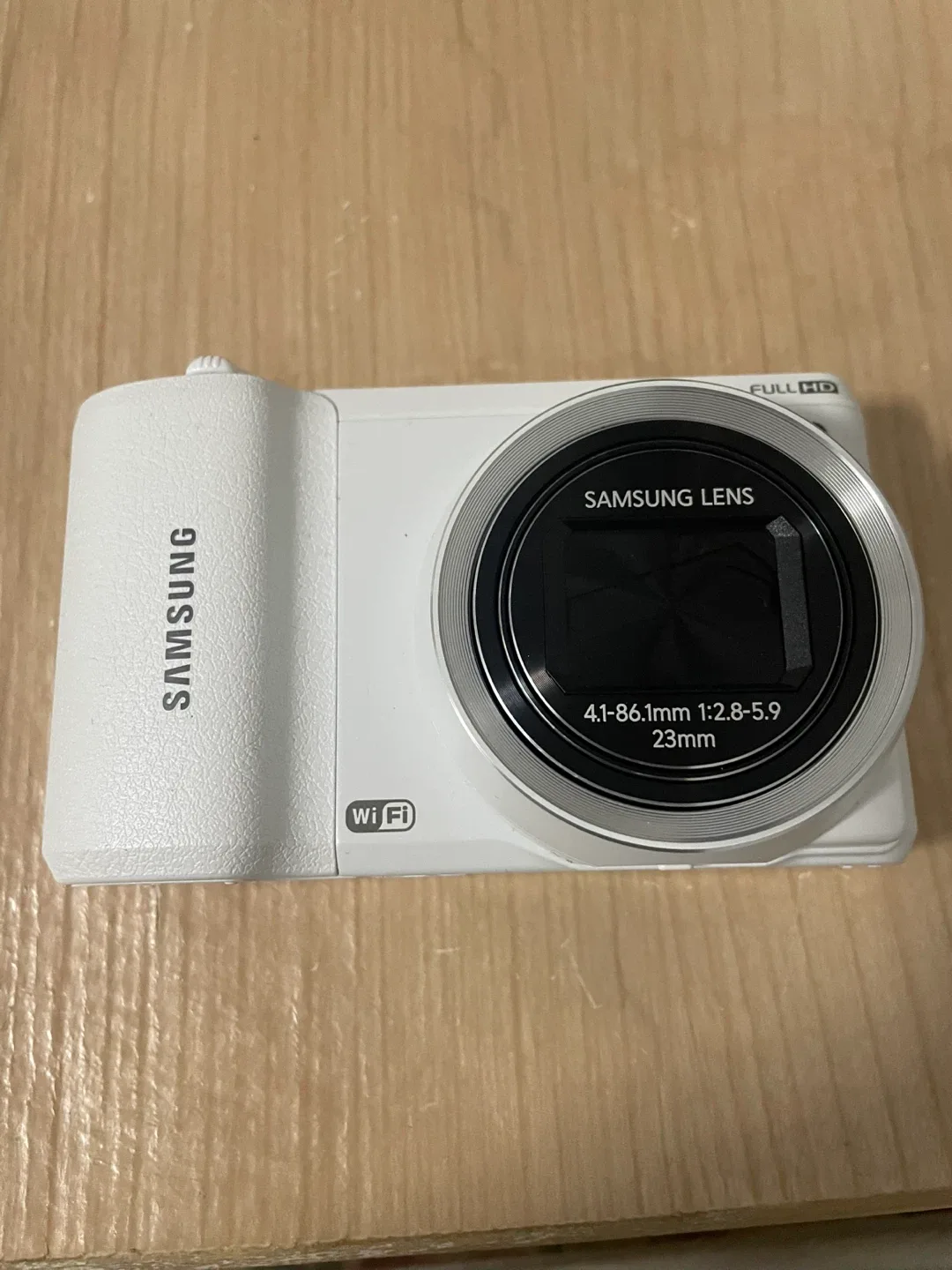 White Samsung Digital Camera