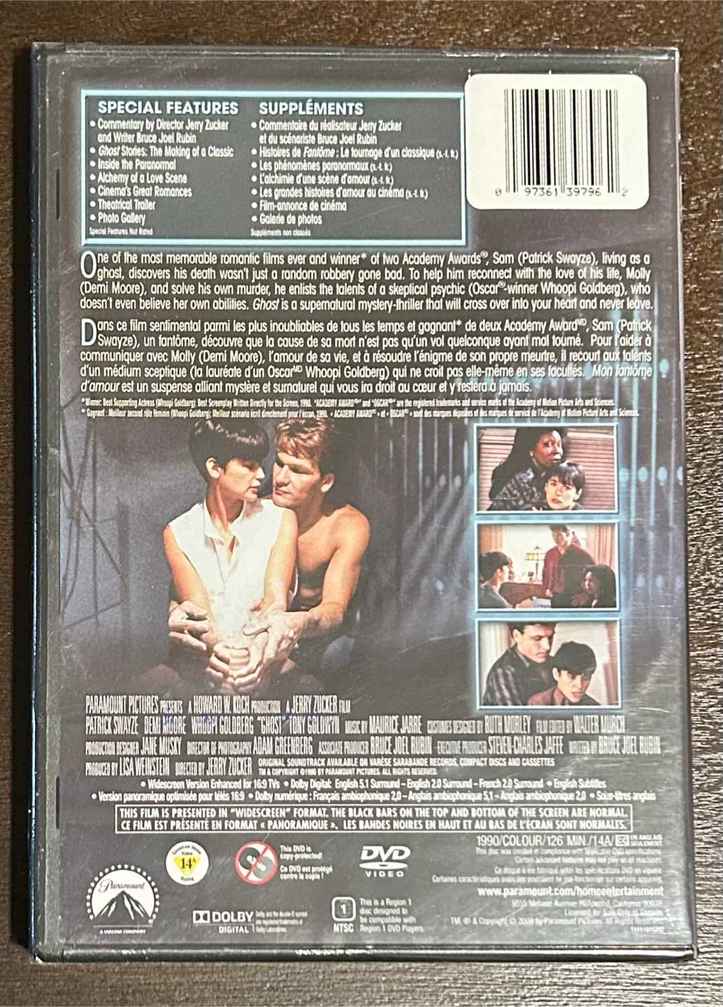 Still Sealed! Ghost DVD, Special Collector's Edition  #Cleanout - photo 2