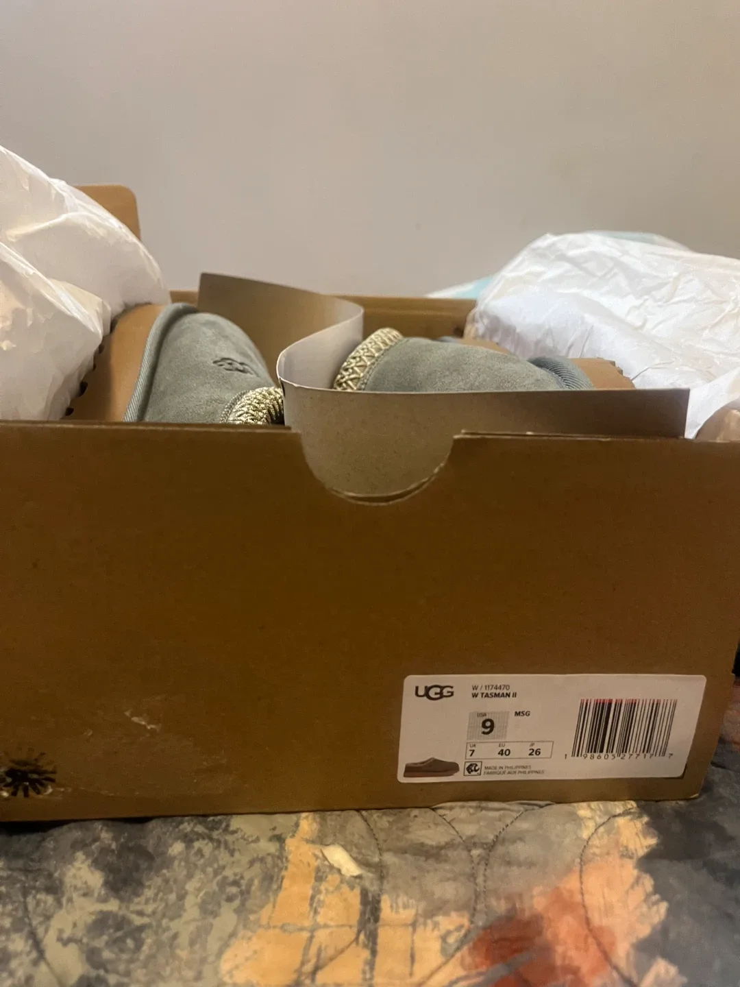 UGG Tasman II Slippers, Size 9, MSG Colour image indicator(2)