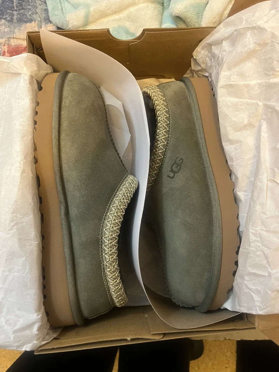 UGG Tasman II Slippers, Size 9, MSG Colour
