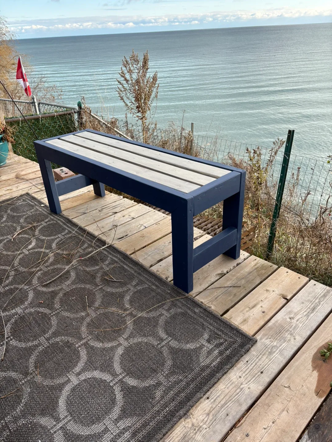 Outdoor Wooden Bench image indicator(2)