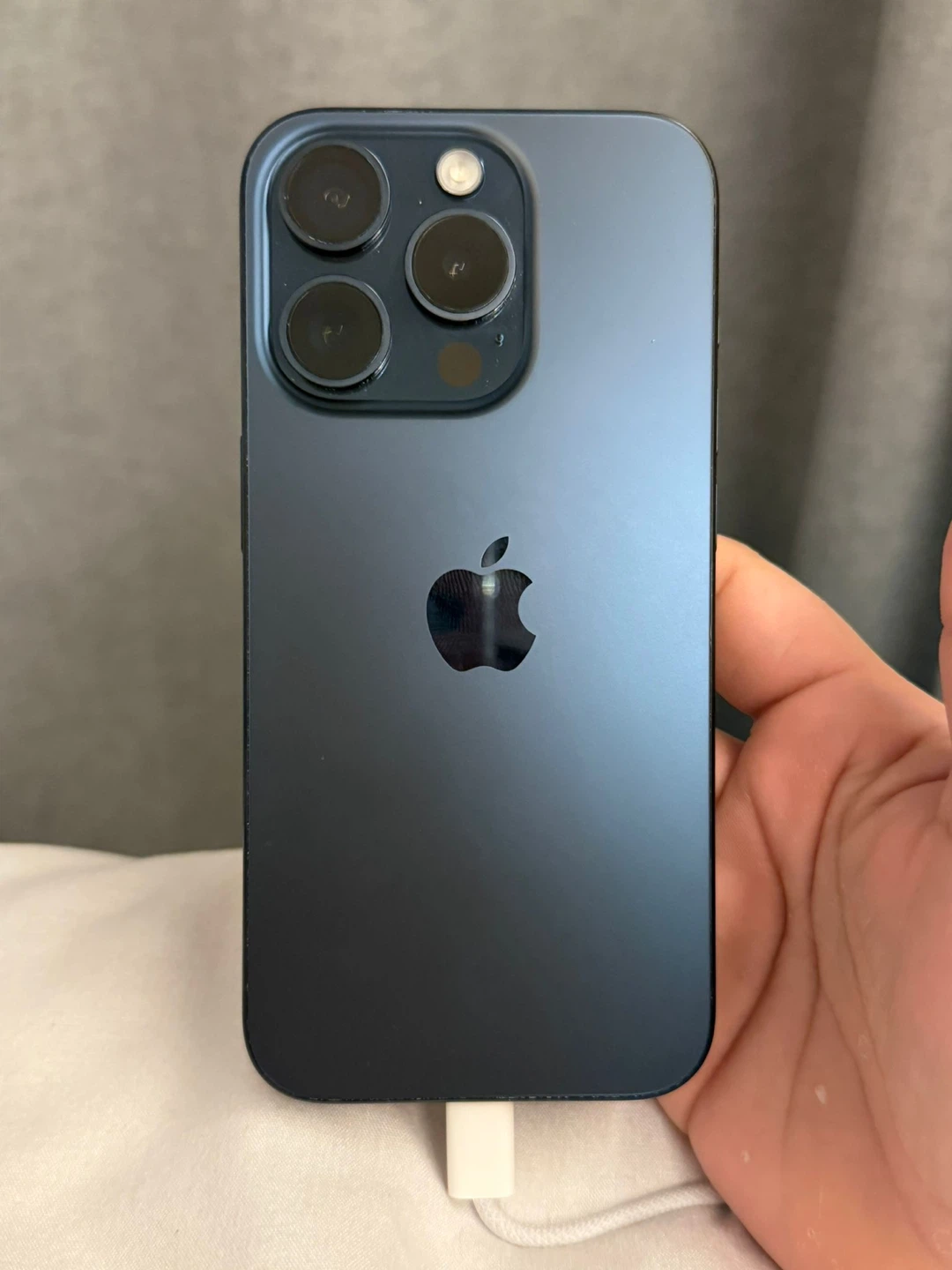 iPhone 15 Pro 128GB Blue titanium - photo 2