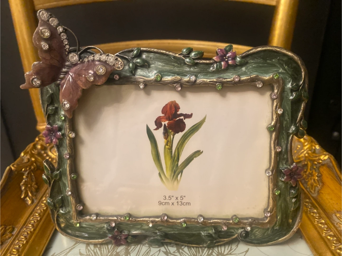 Butterfly Picture Frame 3.5"x5" - photo 2