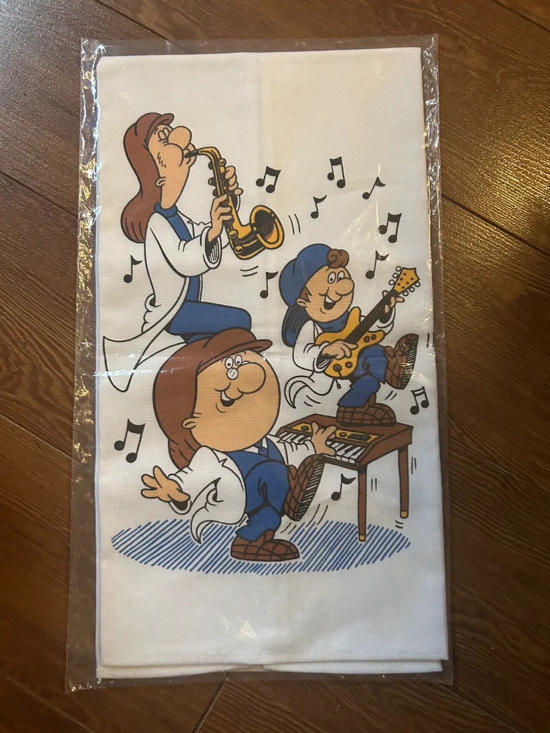 Vintage Advertising Tetley Tea Tea Towel image indicator(3)