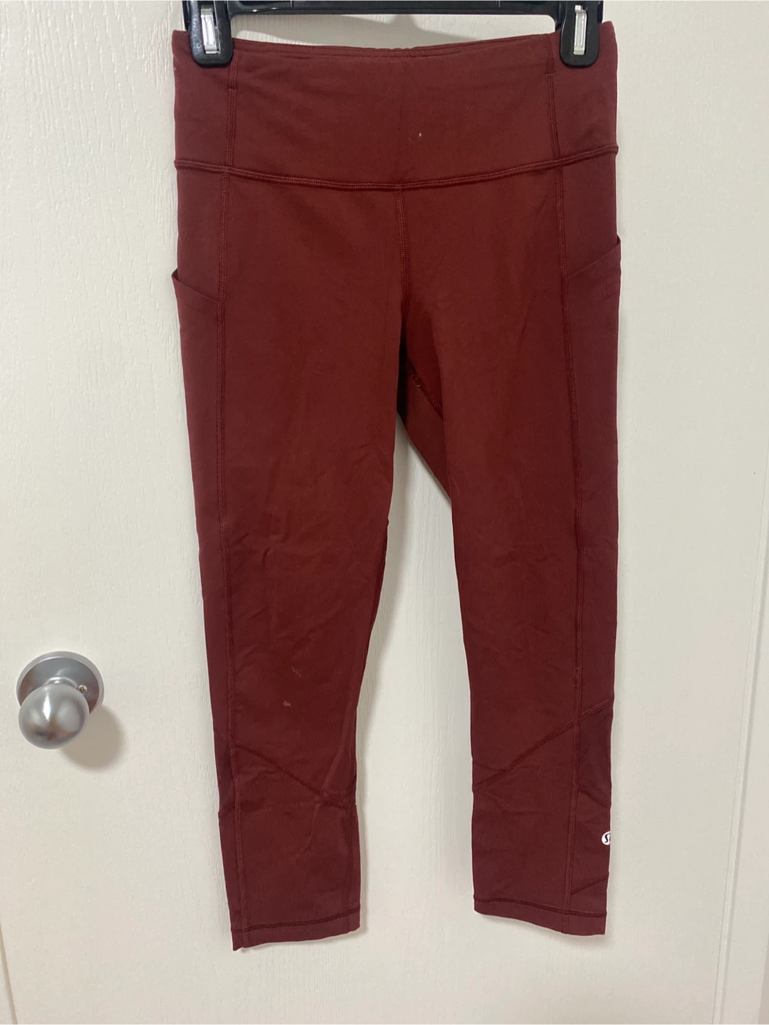 Lululemon Burgundy Leggings - photo 2