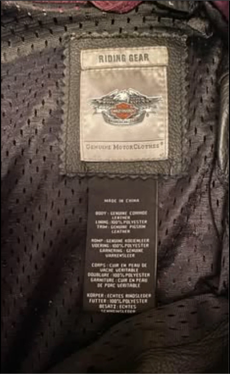 Ladies Harley-Davidson Leather Jacket - photo 4