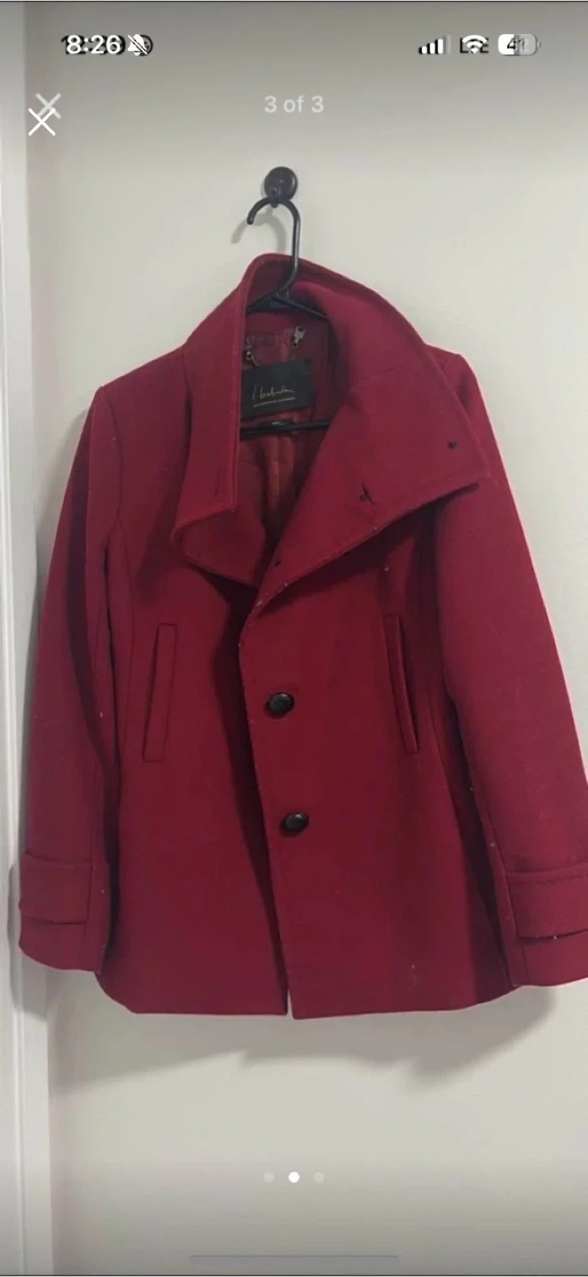 Aritzia T. Babaton Wool & Cashmere Coat - Small - photo 2