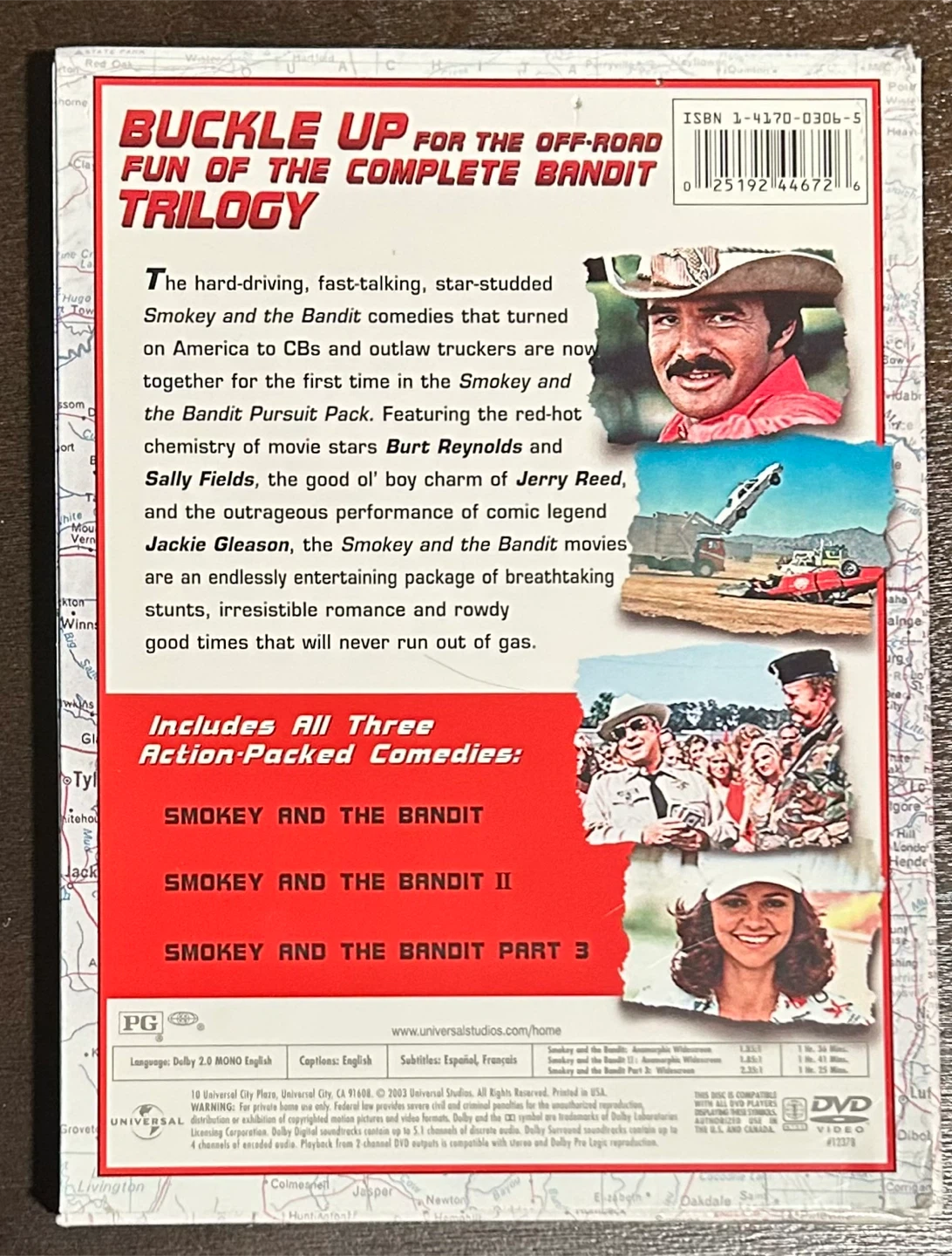 Classic Smokey and the Bandit Trilogy DVD #Cleanout - photo 2