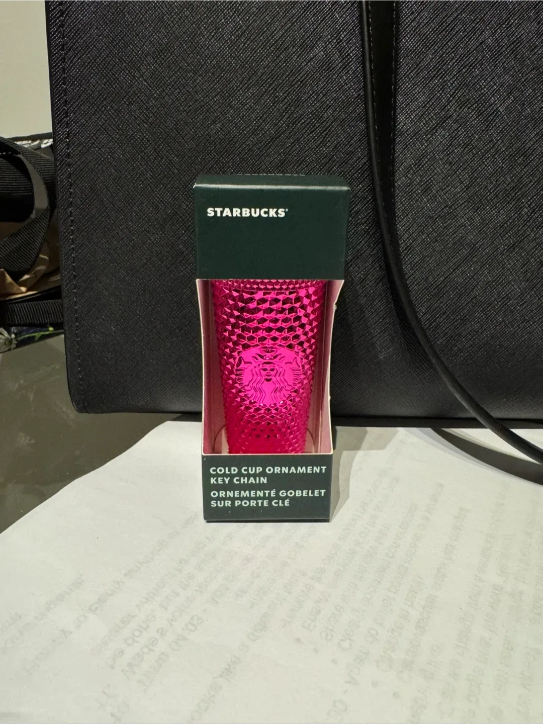 Starbucks Cold Cup Ornament Key Chain