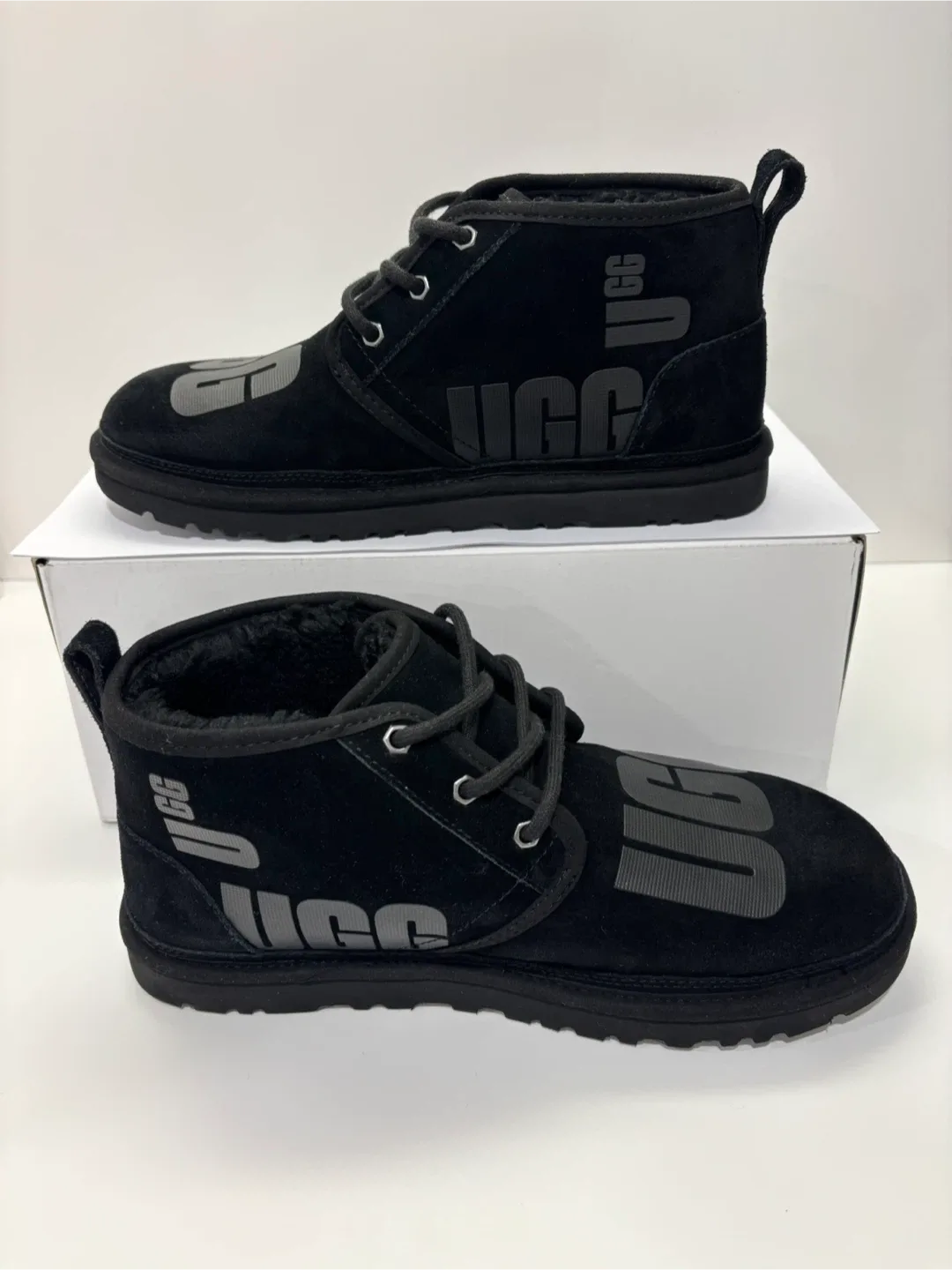 UGG Boots size 10 UGG Neumel Scatter Graphic boots in black image indicator(3)