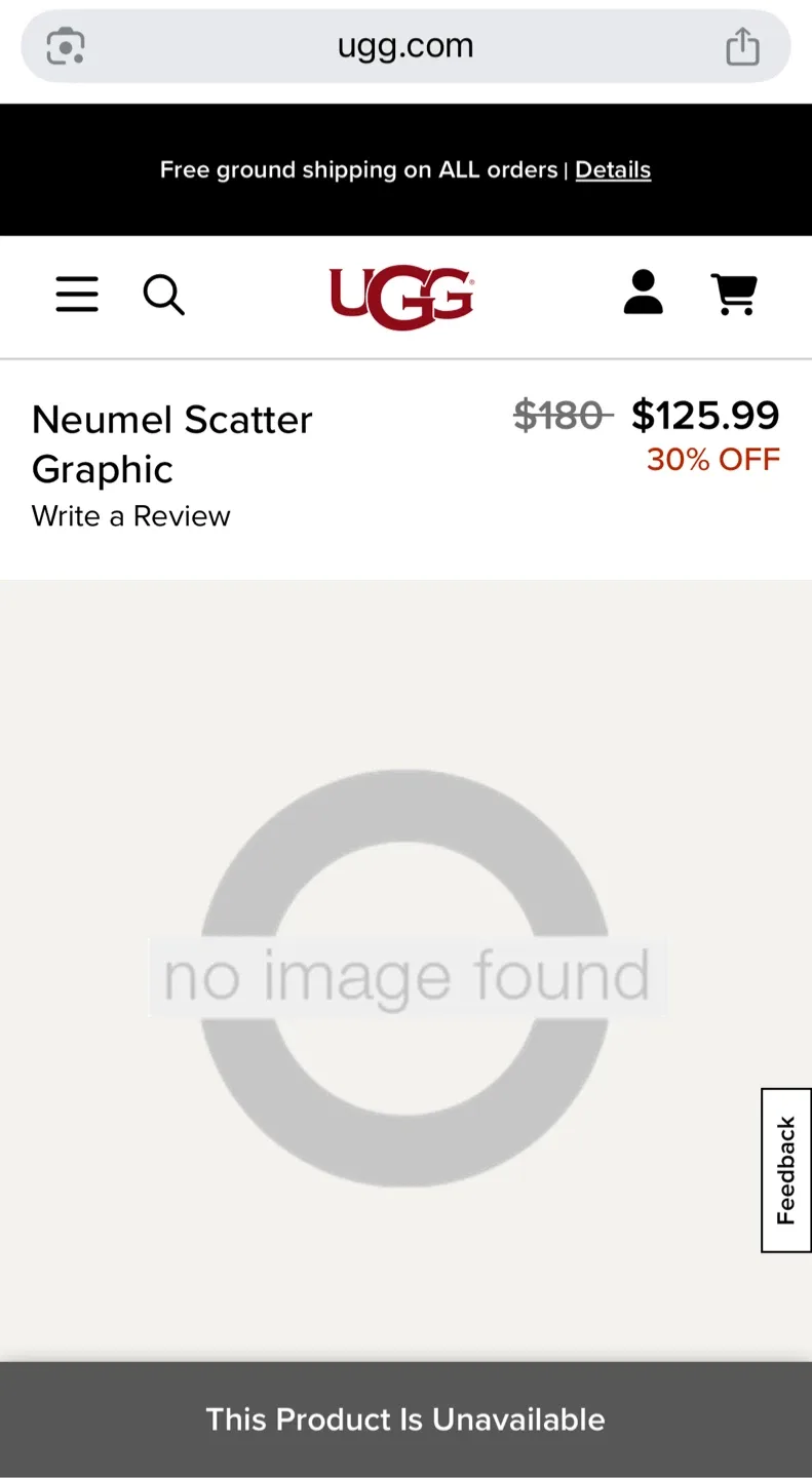 UGG Boots size 10 UGG Neumel Scatter Graphic boots in black image indicator(10)