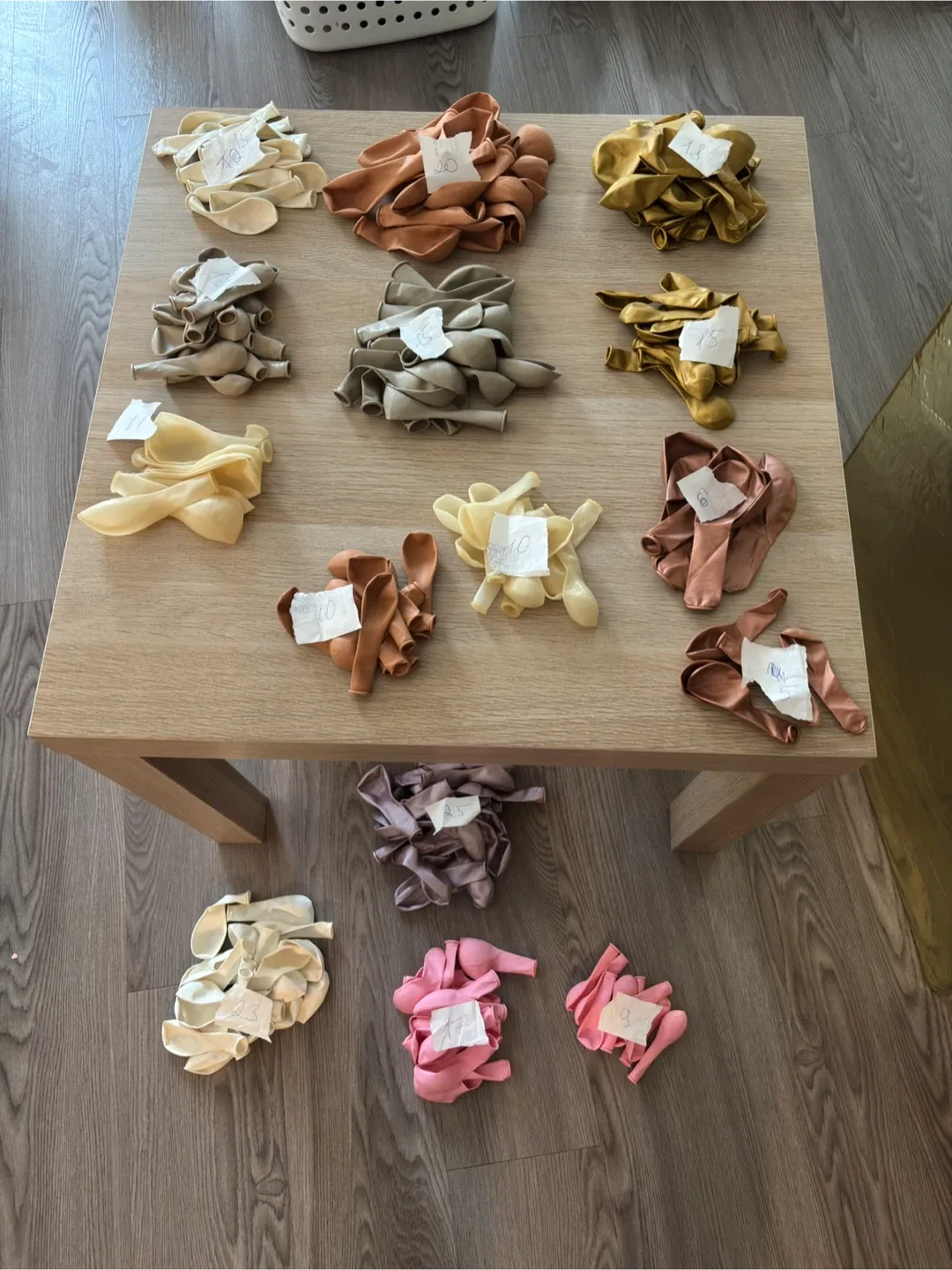 Balloons Set Gold, Rose Gold, White 🥳