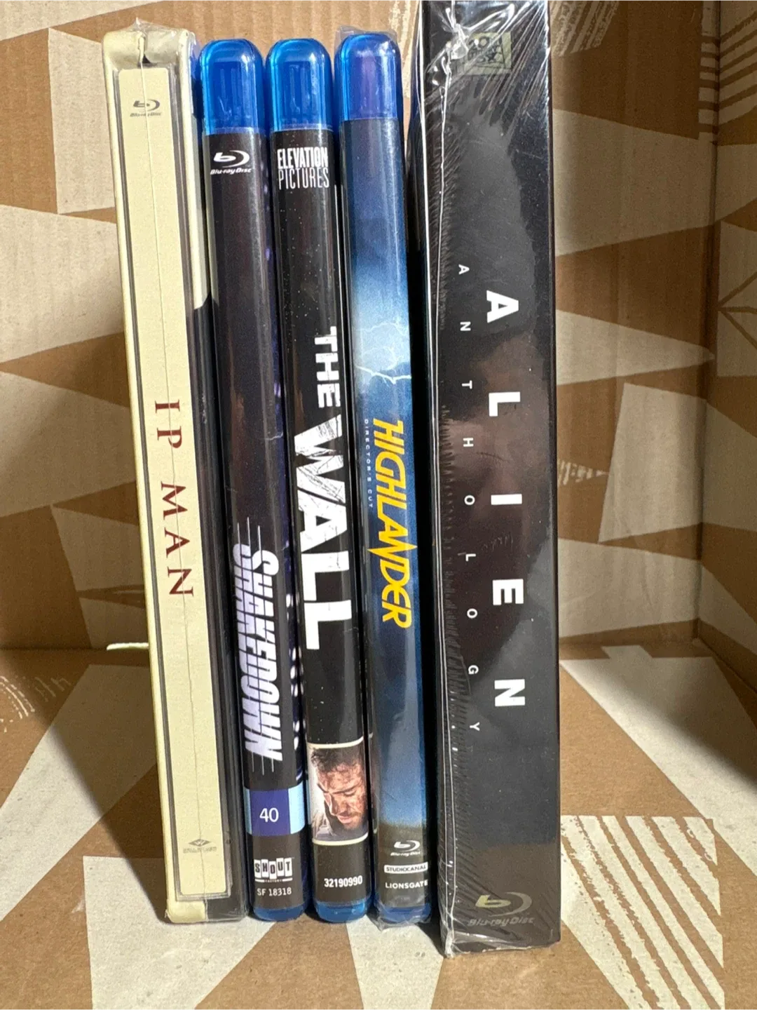 Blu-ray Bundle: Alien, Highlander, Terminator and more.