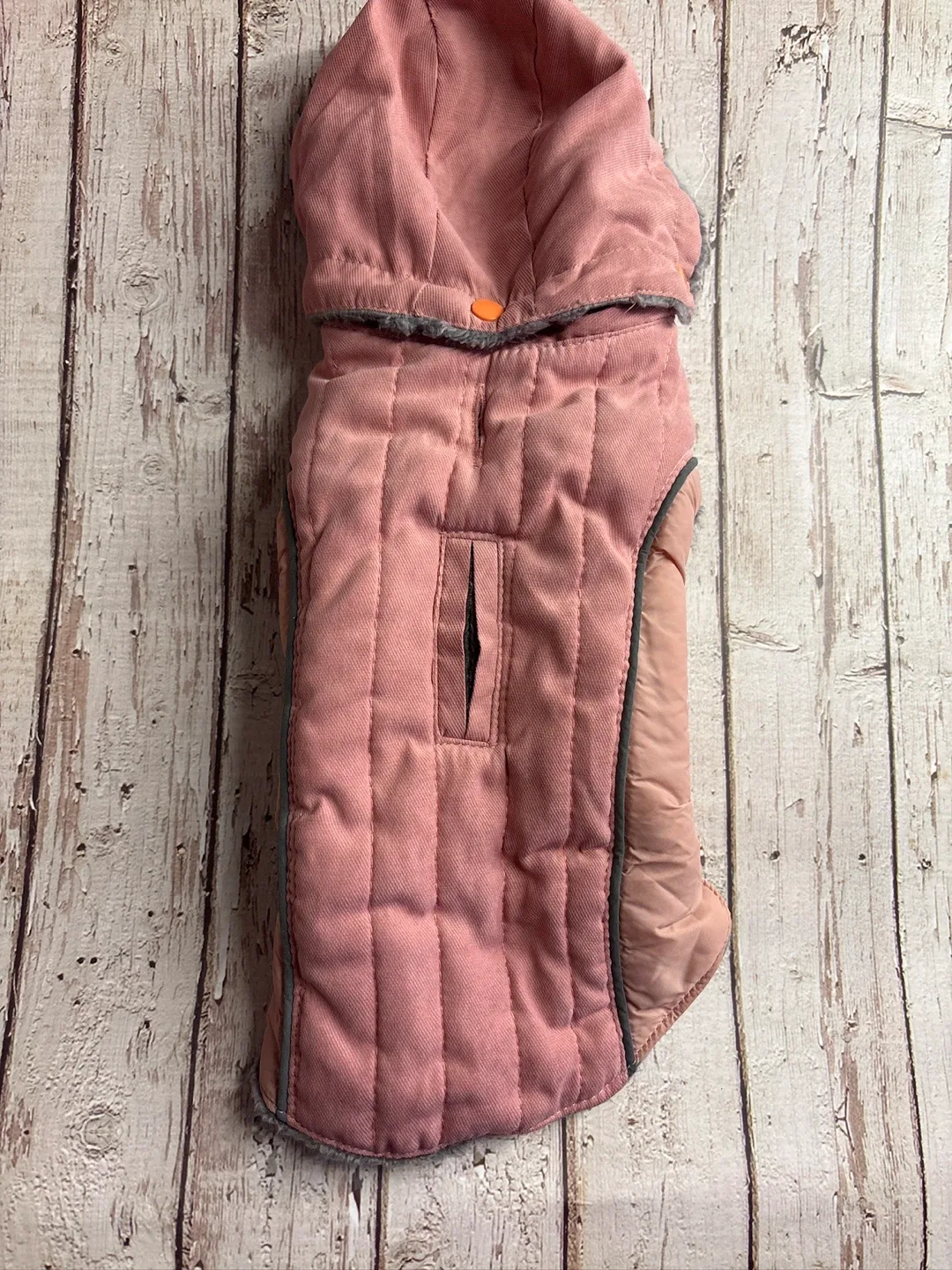 Pink Dog Coat with Hood