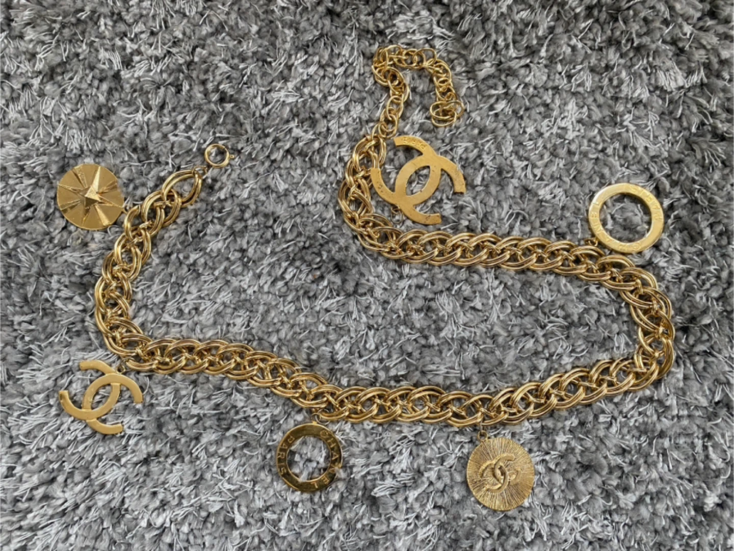 Chanel Paris Gold Chain Belt