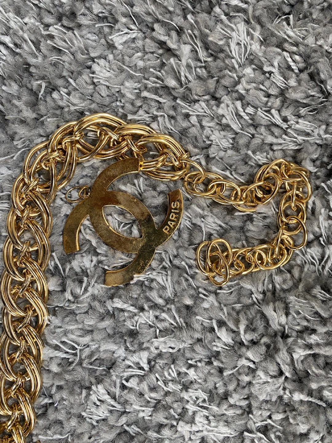 Chanel Paris Gold Chain Belt - photo 5