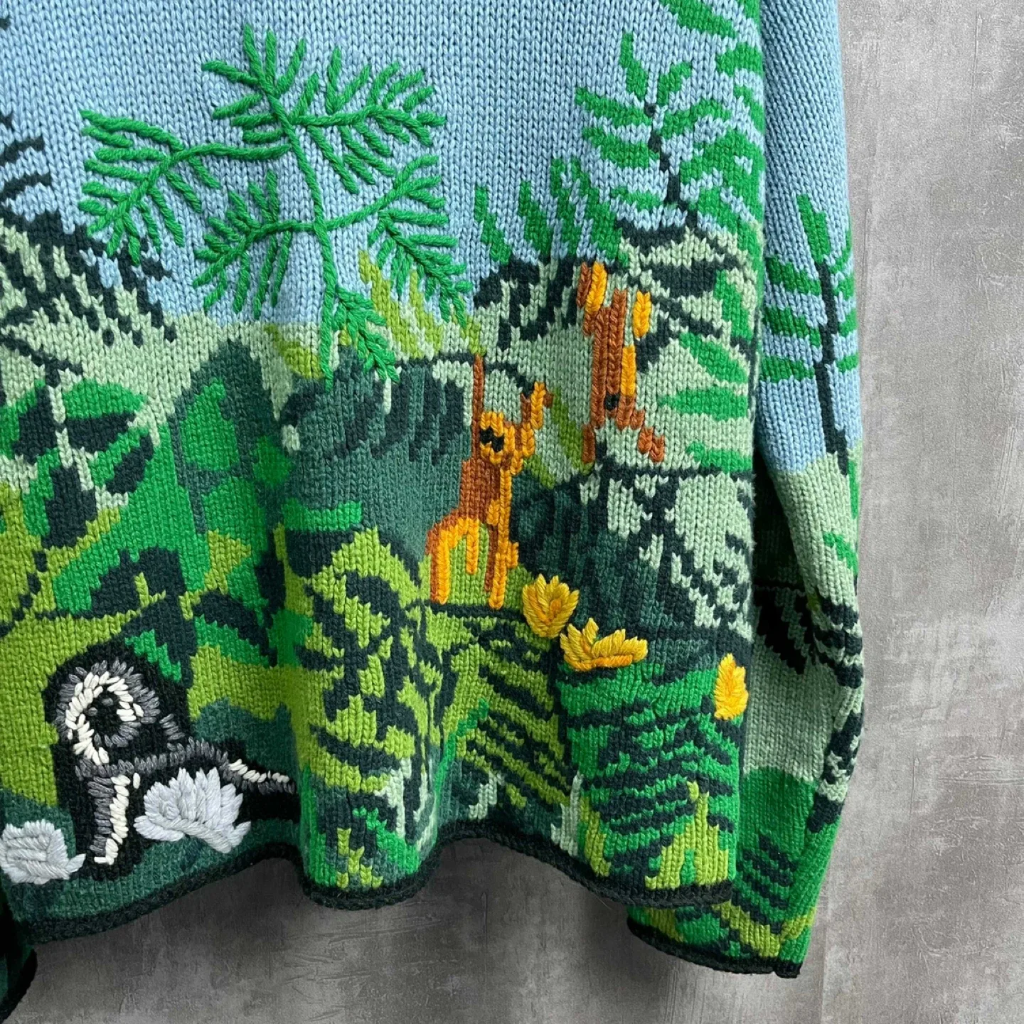 Kenzo Jungle Intarsia Knit Sweater image indicator(2)