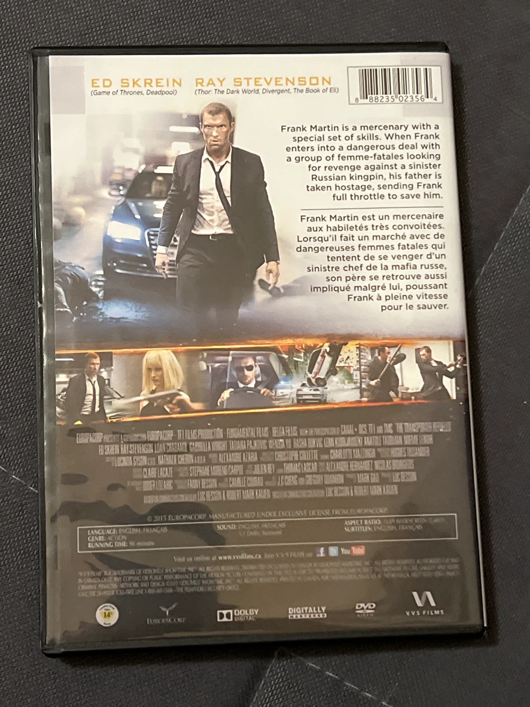 The Transporter Refueled DVD - photo 3