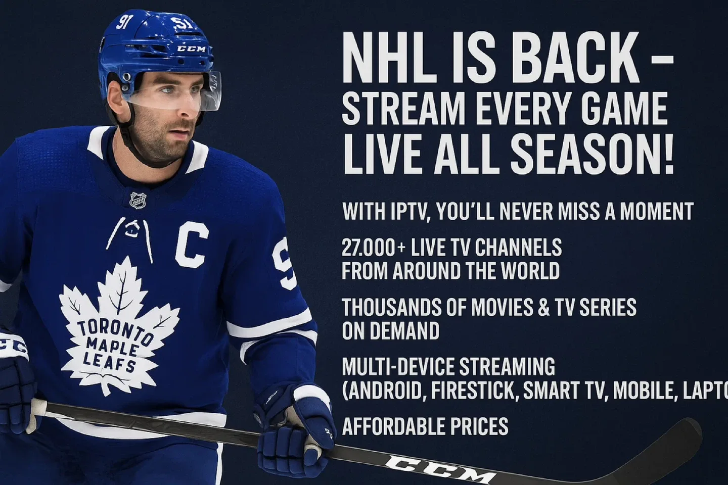NHL IPTV Streaming Service