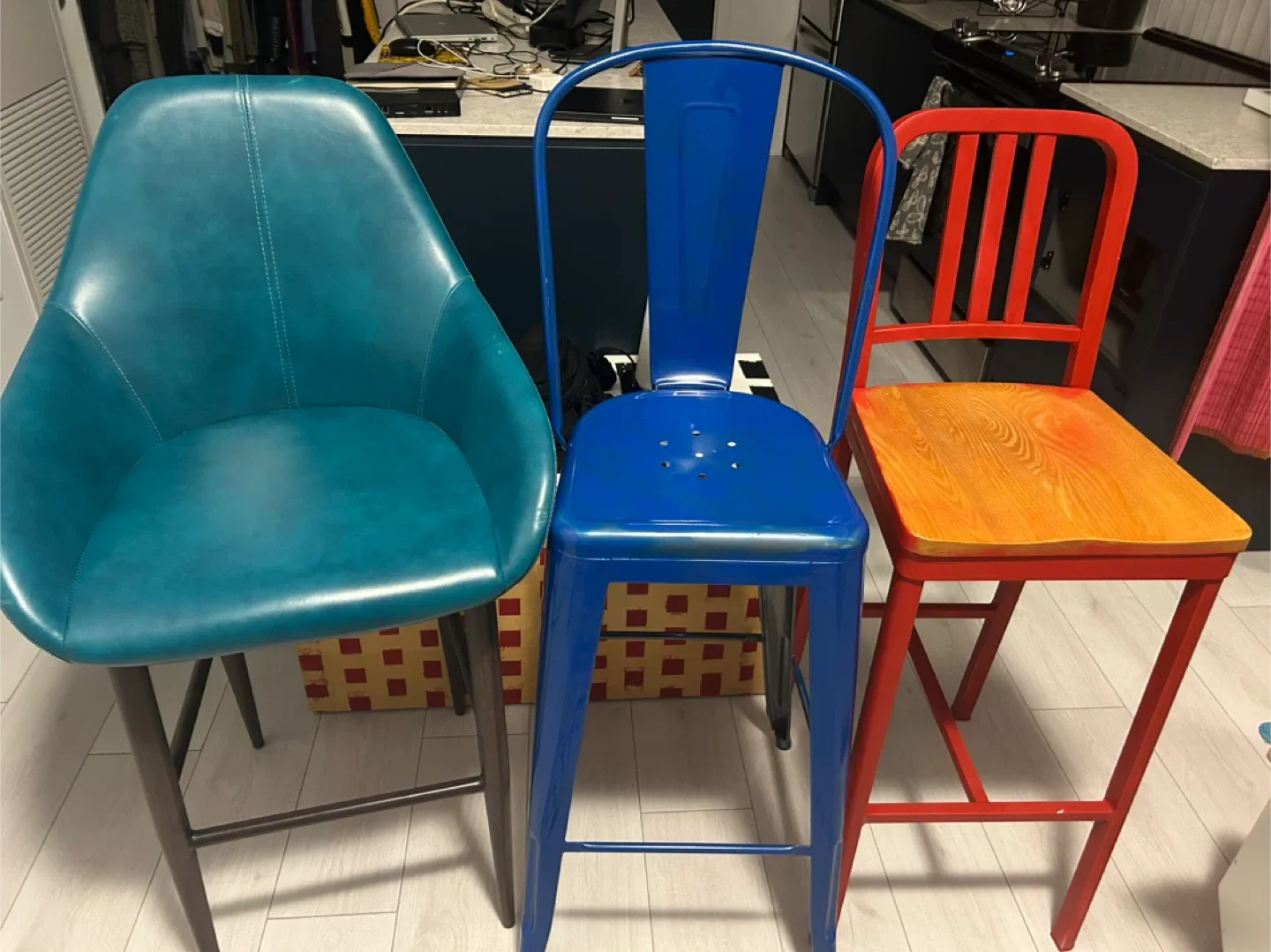 Set of Three Bar Stools image indicator(2)