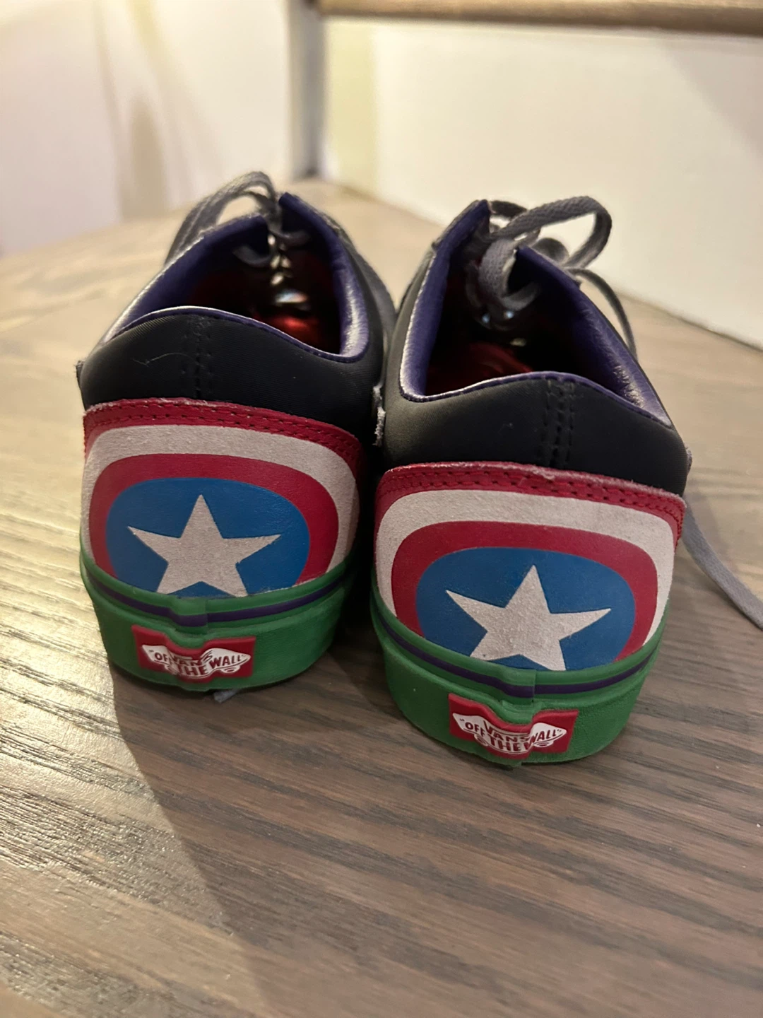Vans Old Skool Captain America Shoes - photo 3