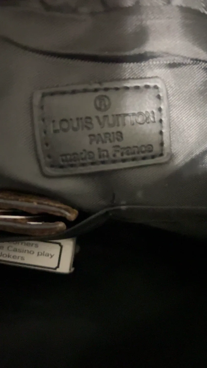 Louis Vuitton Black Monogram side bag image indicator(5)