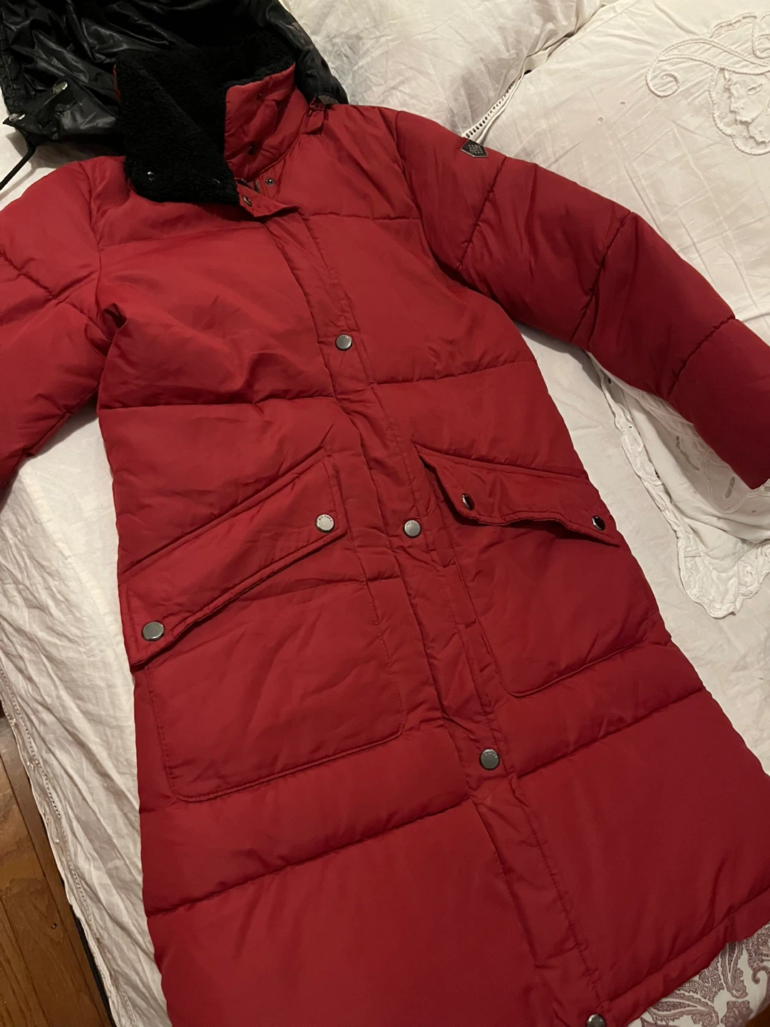 Big Chill Red Puffer Coat - photo 2