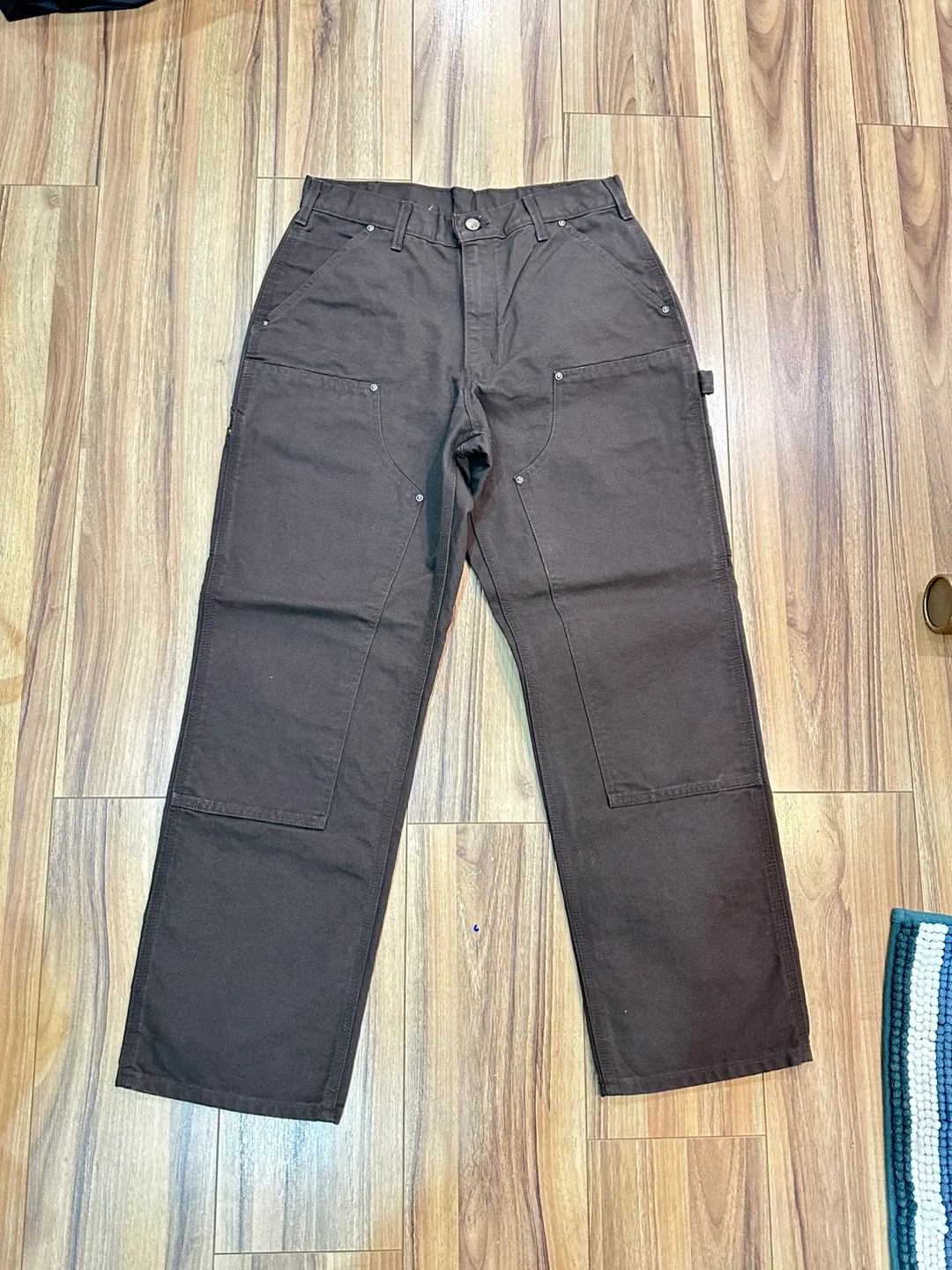 Brand new Carhartt Brown Loose Fit Double Front Pants 32x30