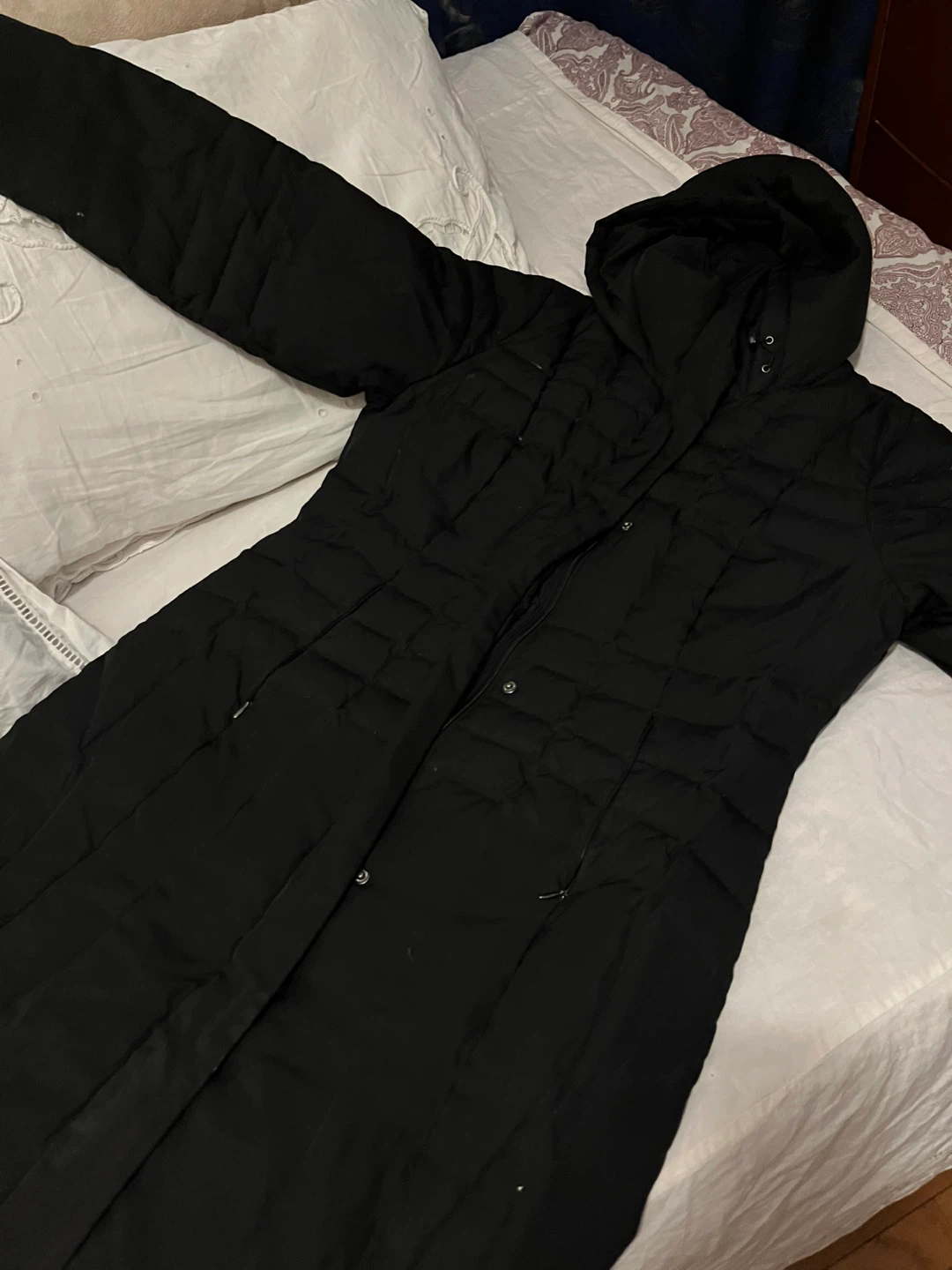 Calvin Klein Black Puffer Coat - Size M - photo 2