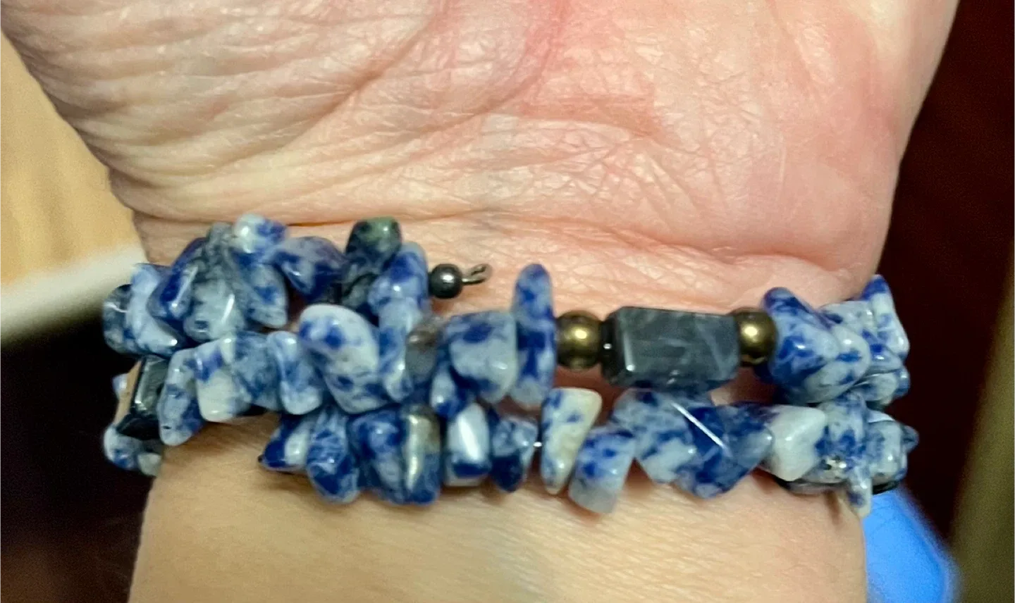 #Cleanout - Blue Stone Chip Bracelet image indicator(5)