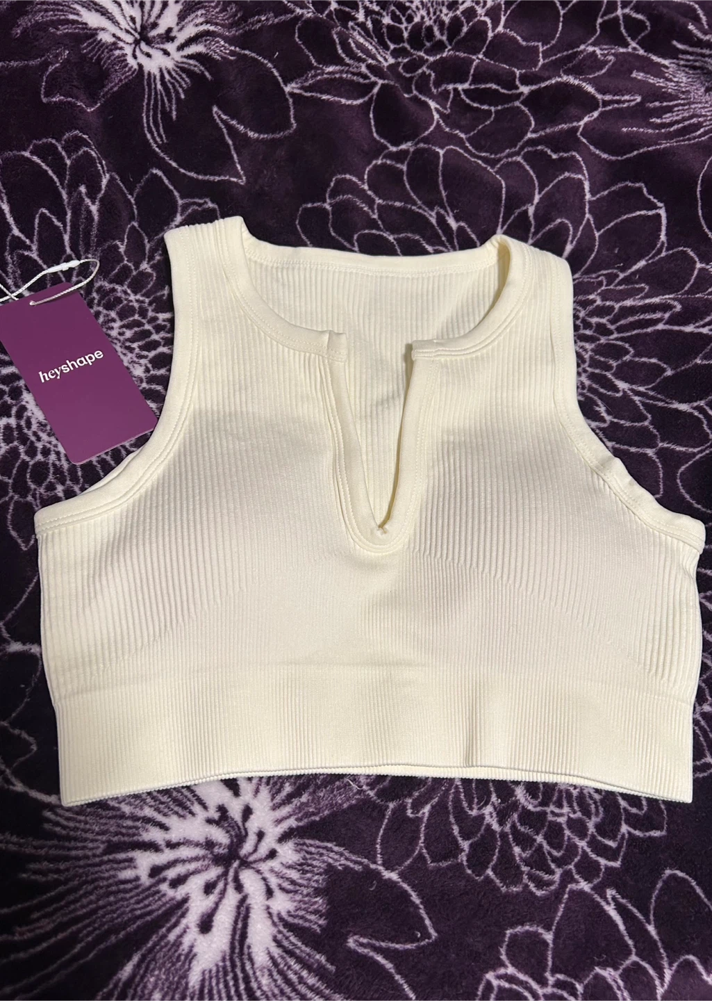 HeyShape Ribbed Cropped Tank Top - photo 2