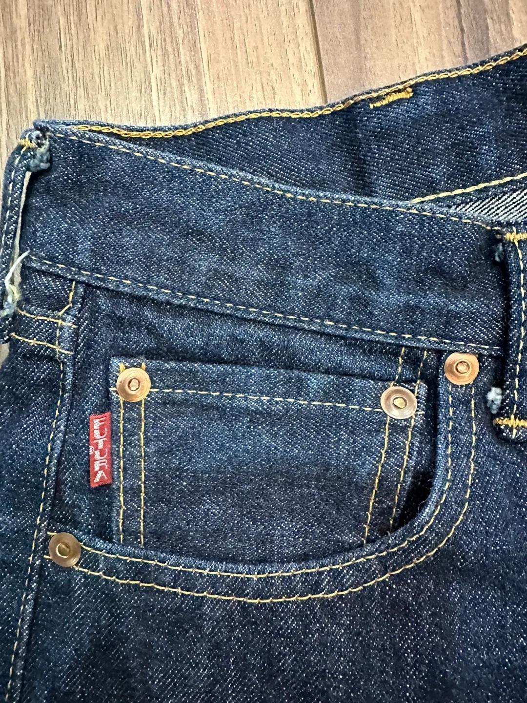 Vintage Futura Laboratories Denim Shorts size W29/30 image indicator(5)