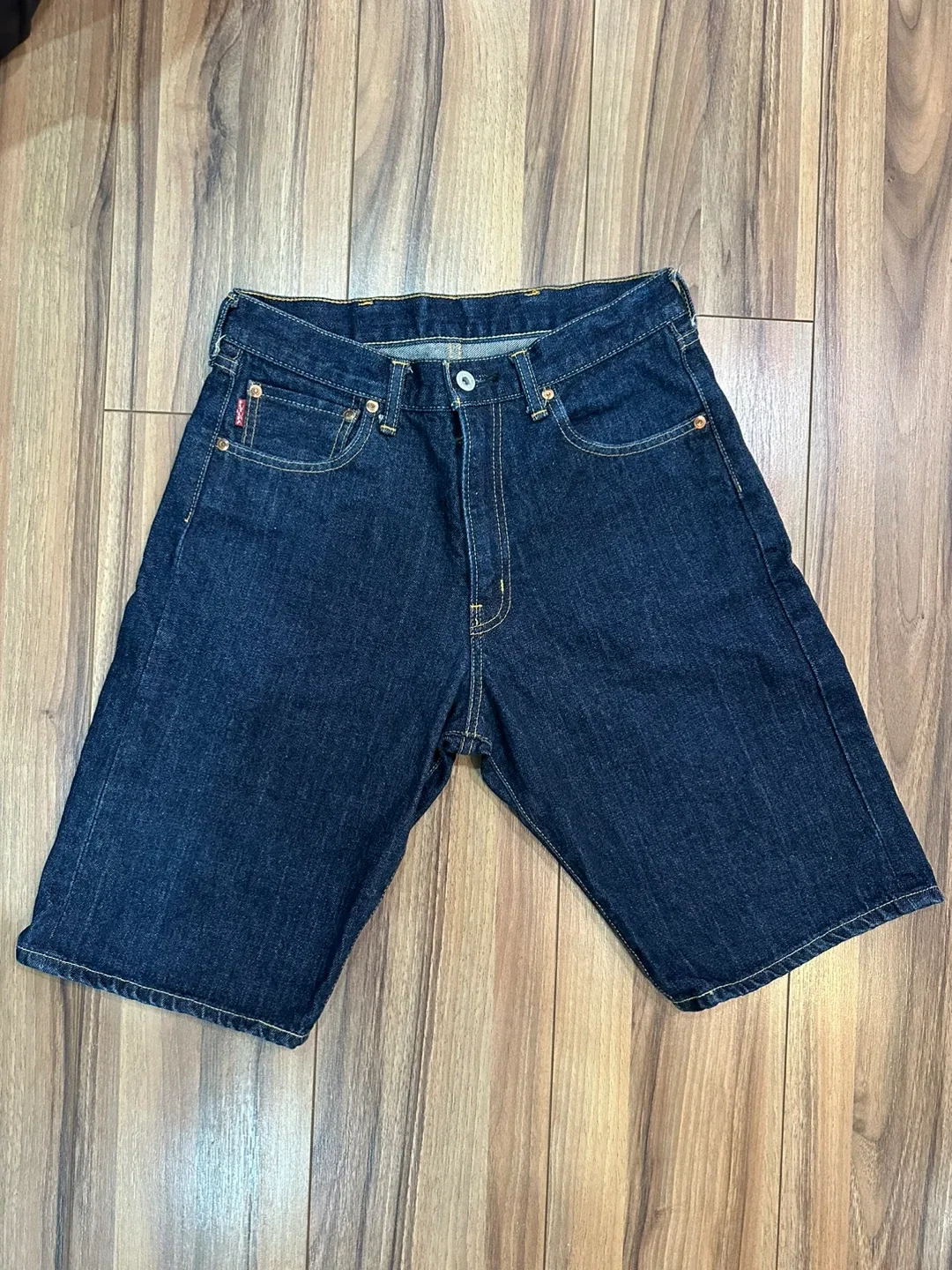 Vintage Futura Laboratories Denim Shorts size W29/30 image indicator(4)