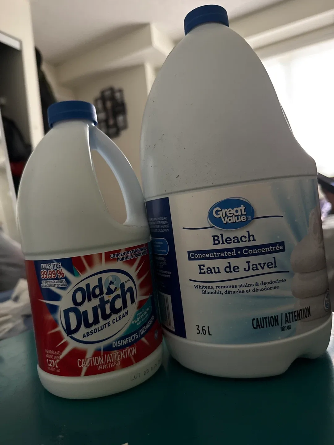 Old Dutch & Great Value Bleach