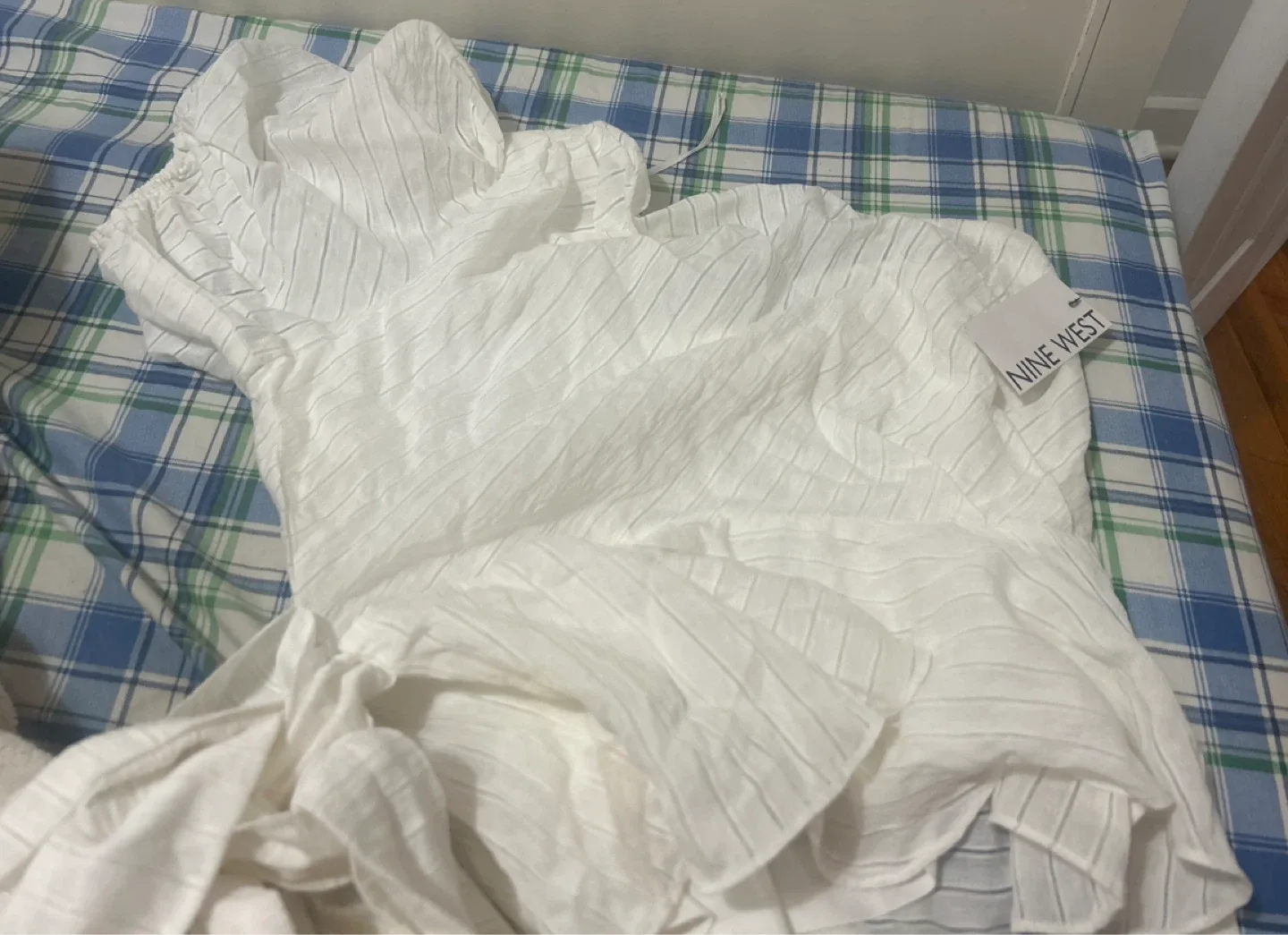Nine West White Blouse #Cleanout image indicator(3)