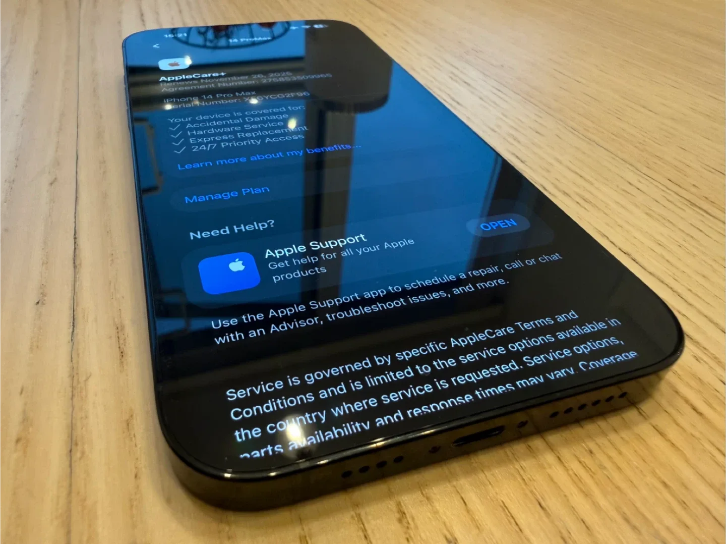 iPhone 14 Pro Max (100% Battery Health and AppleCare+)