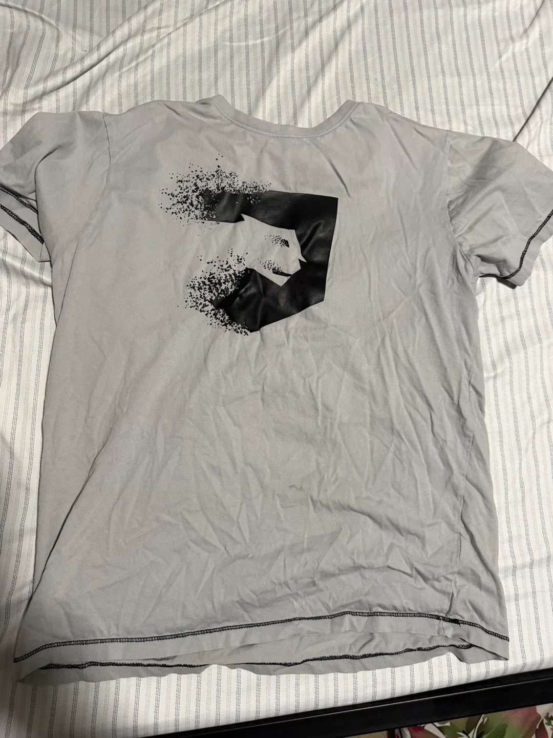 Grey T-Shirt with Logo