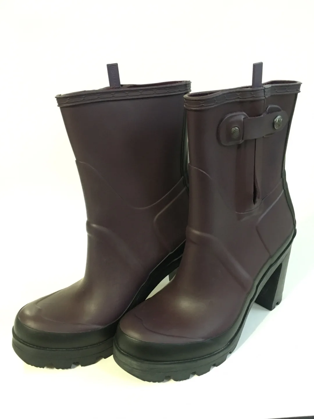 Hunter City Explorer Block Heel Chelsea Rain Boots image indicator(2)
