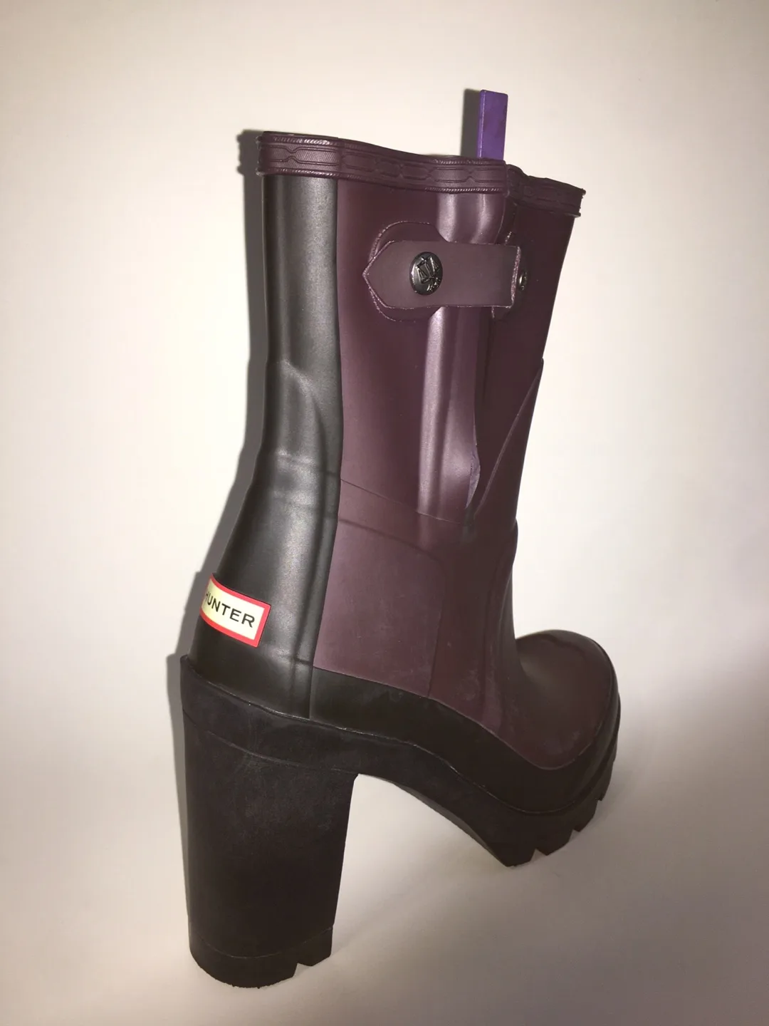 Hunter City Explorer Block Heel Chelsea Rain Boots image indicator(3)