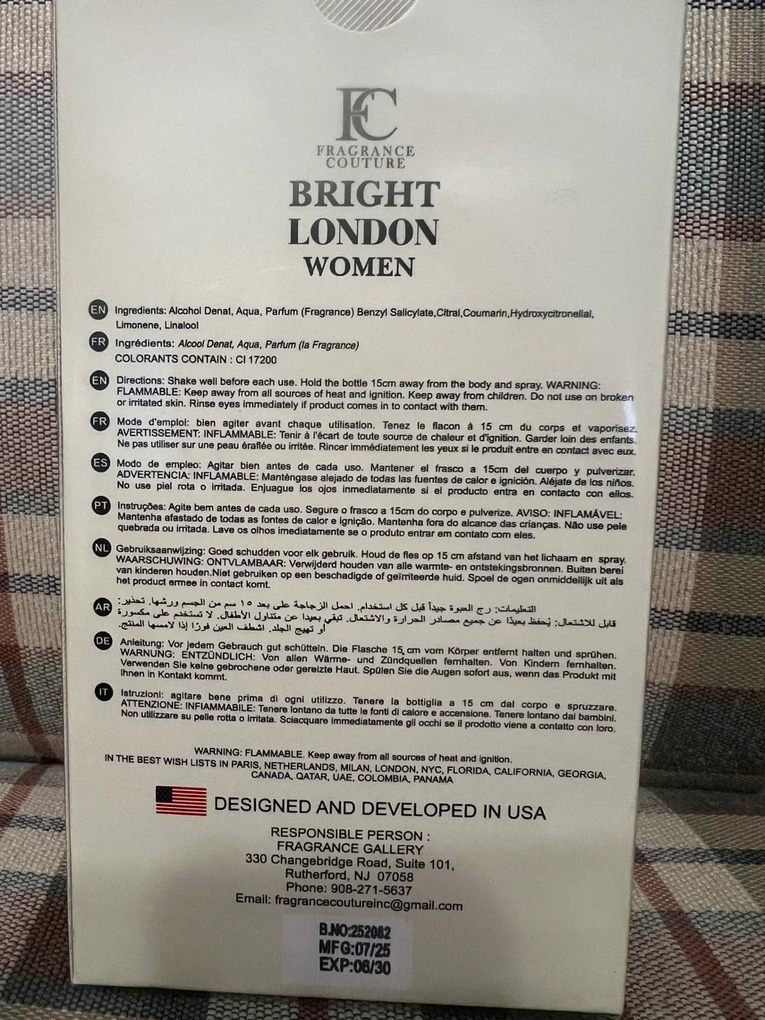 Bright London Women Eau de Parfum 100ml#cleanout image indicator(3)
