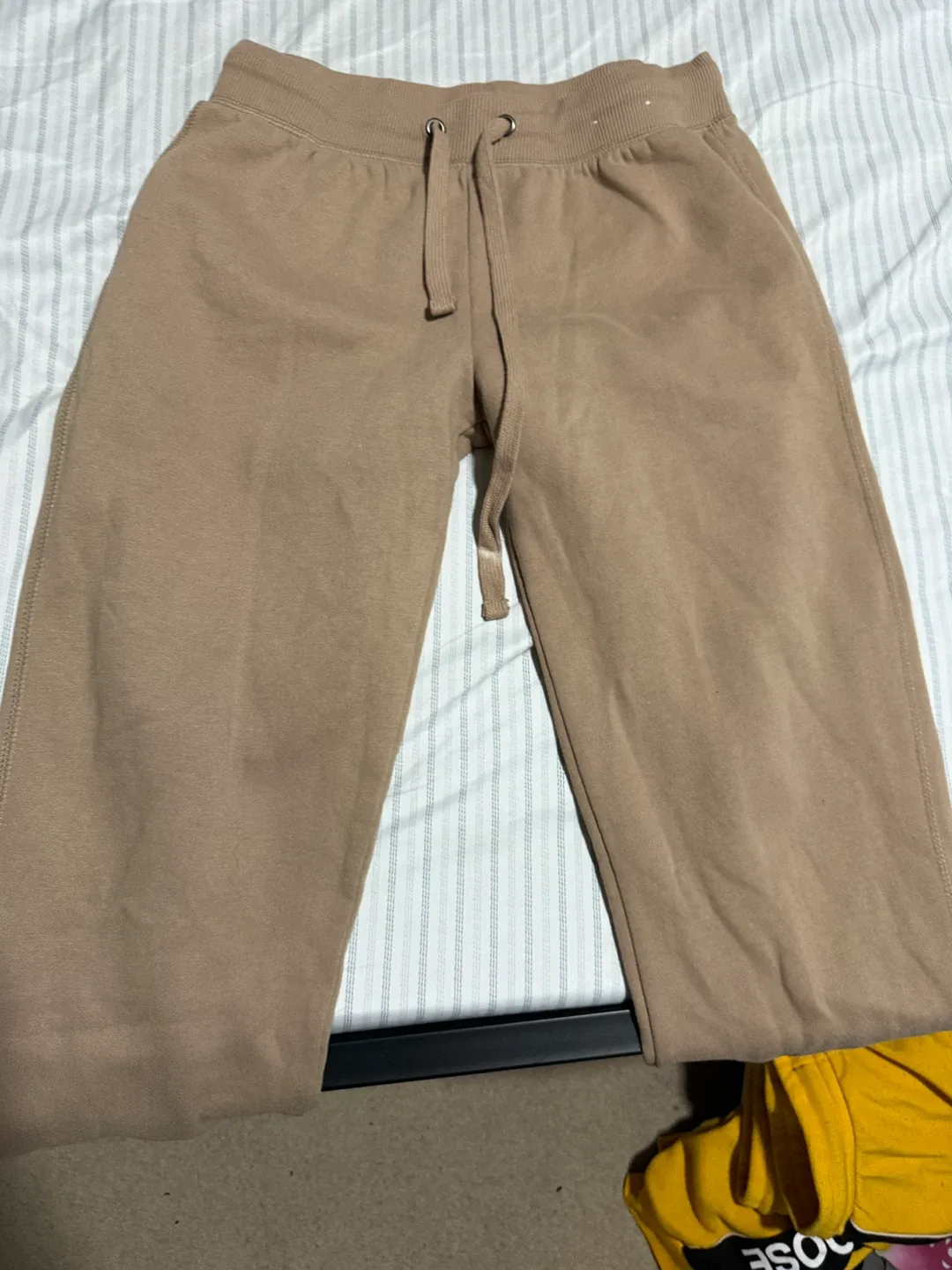 Beige Sweatpants