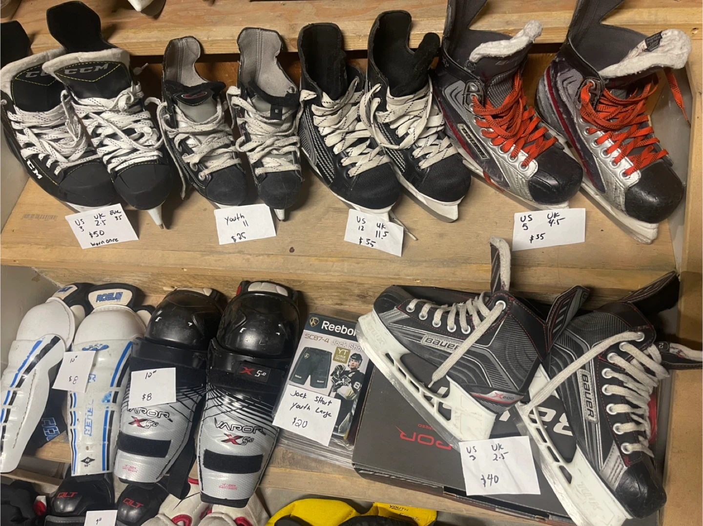 Skates, Hockey Gear and more #cleanout - photo 2