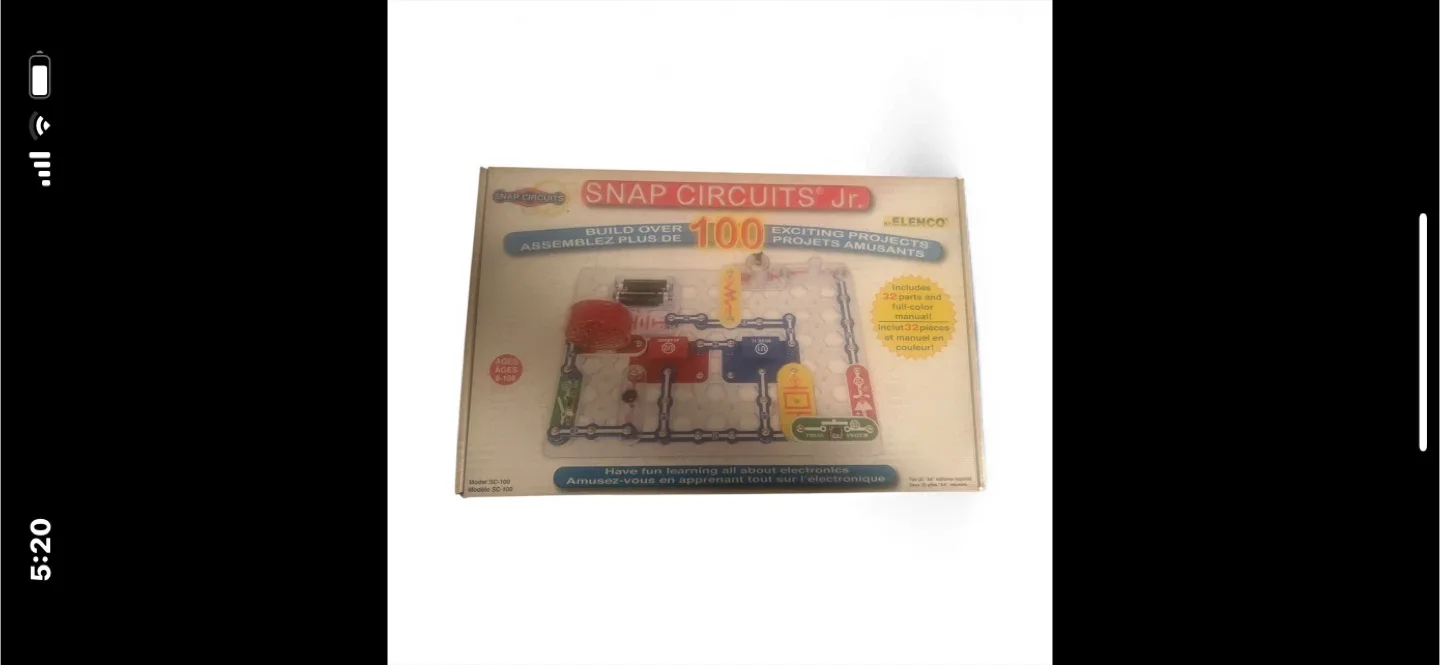 Snap Circuits Jr. SC-100 Electronics Discovery Kit