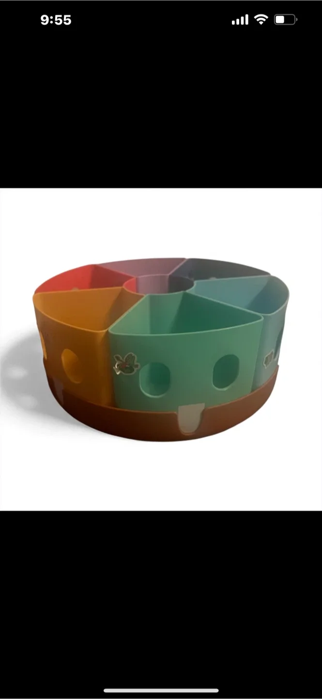 Round Rotating Kids Organizer